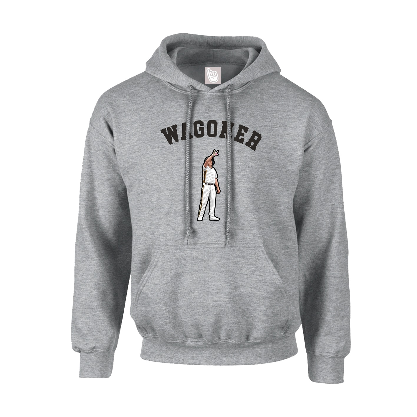 Hoodie — Shirsey Arch in Grey