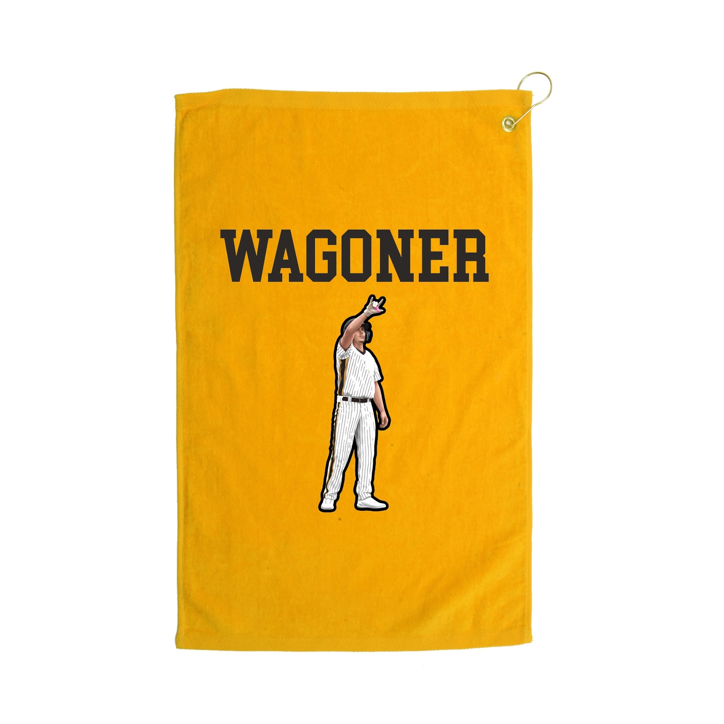Golf Towel — Shirsey in Gold