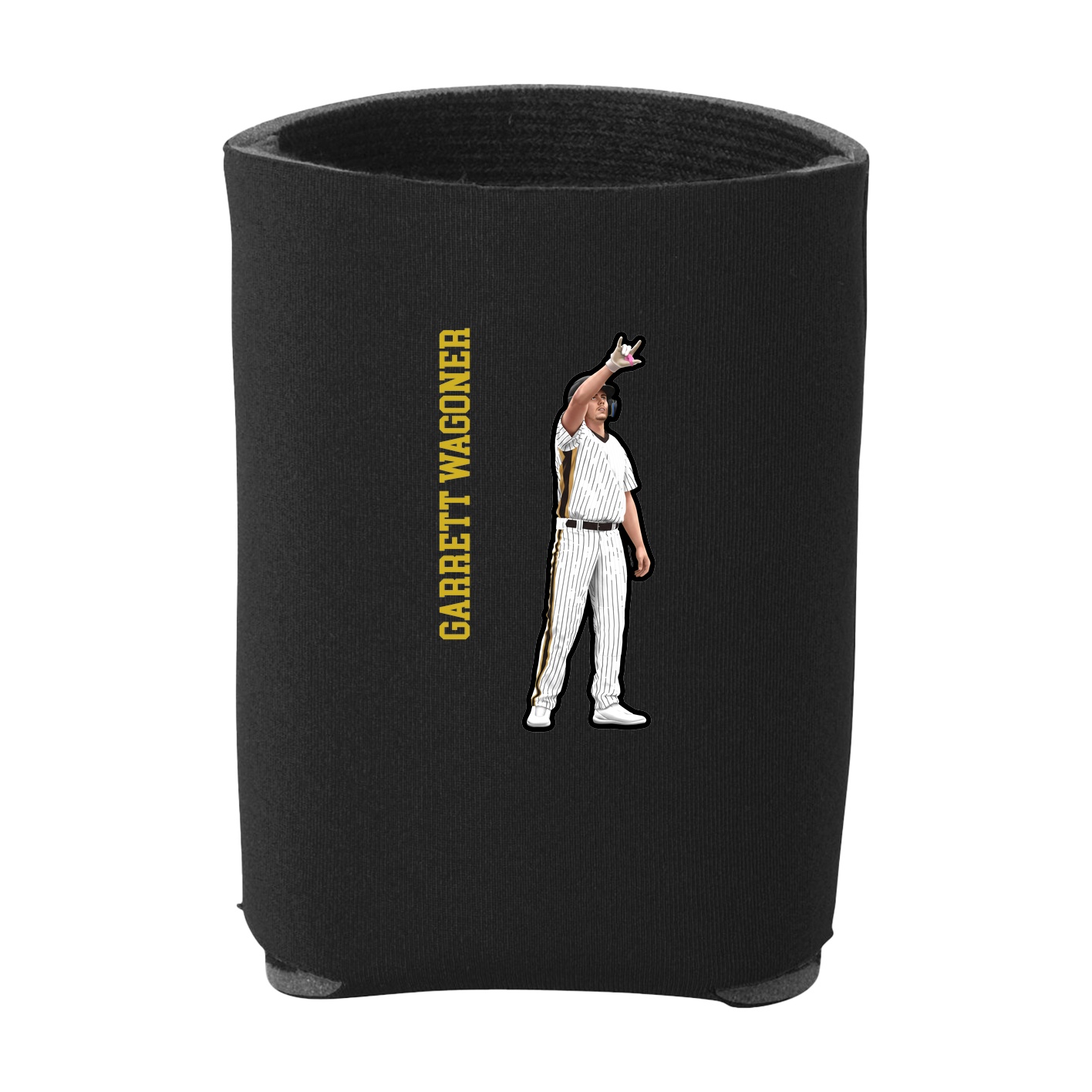 Can Holder — Name Vertical in Black