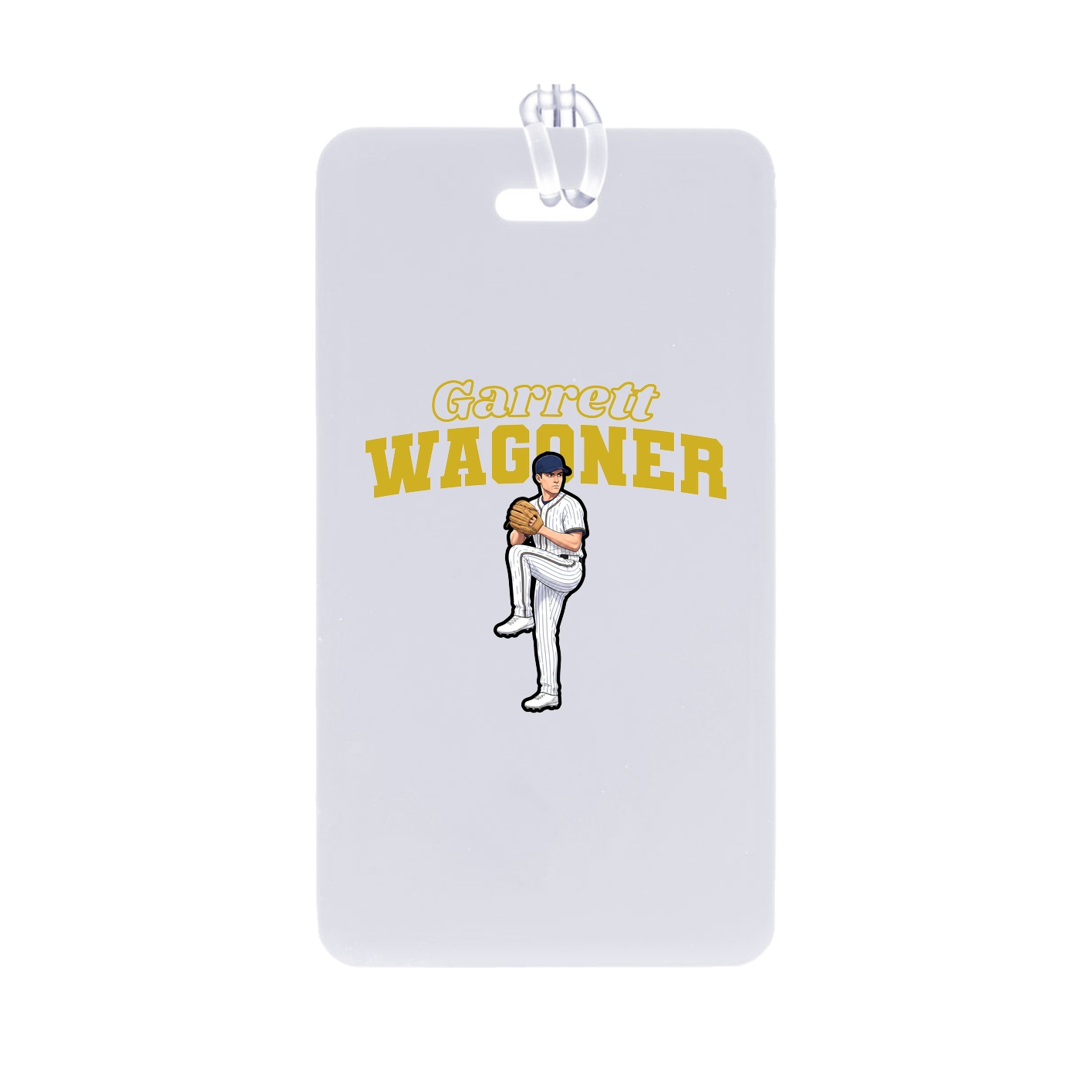 Bag Tag — Name Arch in Classic