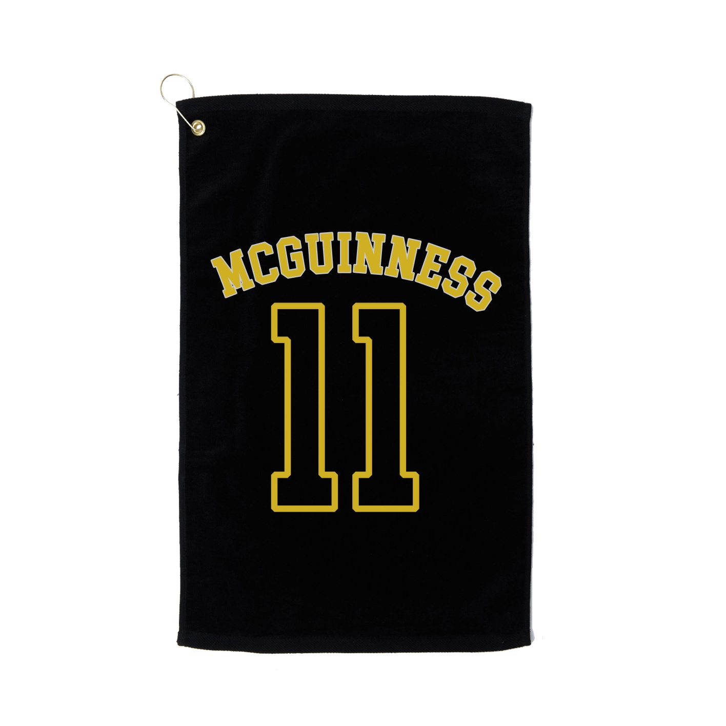 Golf Towel — Shirsey Arch in Black