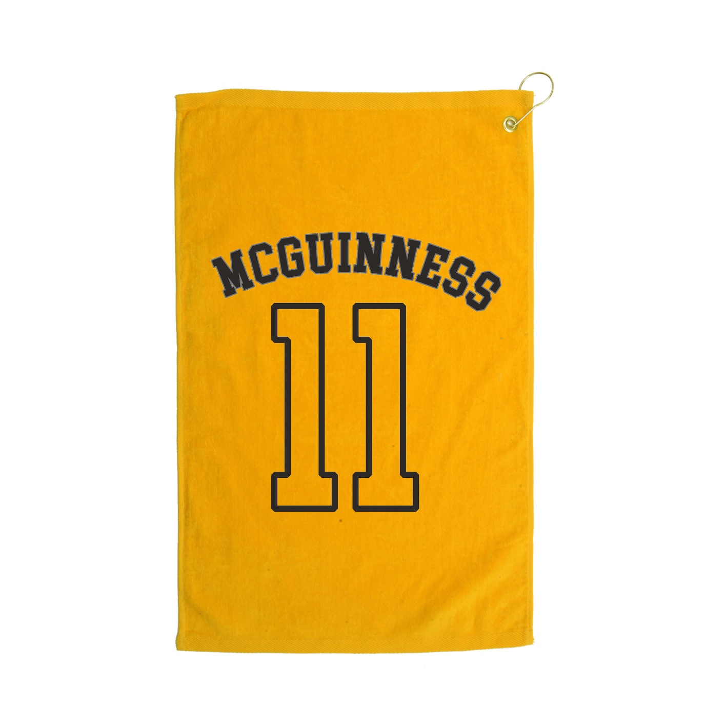 Golf Towel — Shirsey Arch in Gold