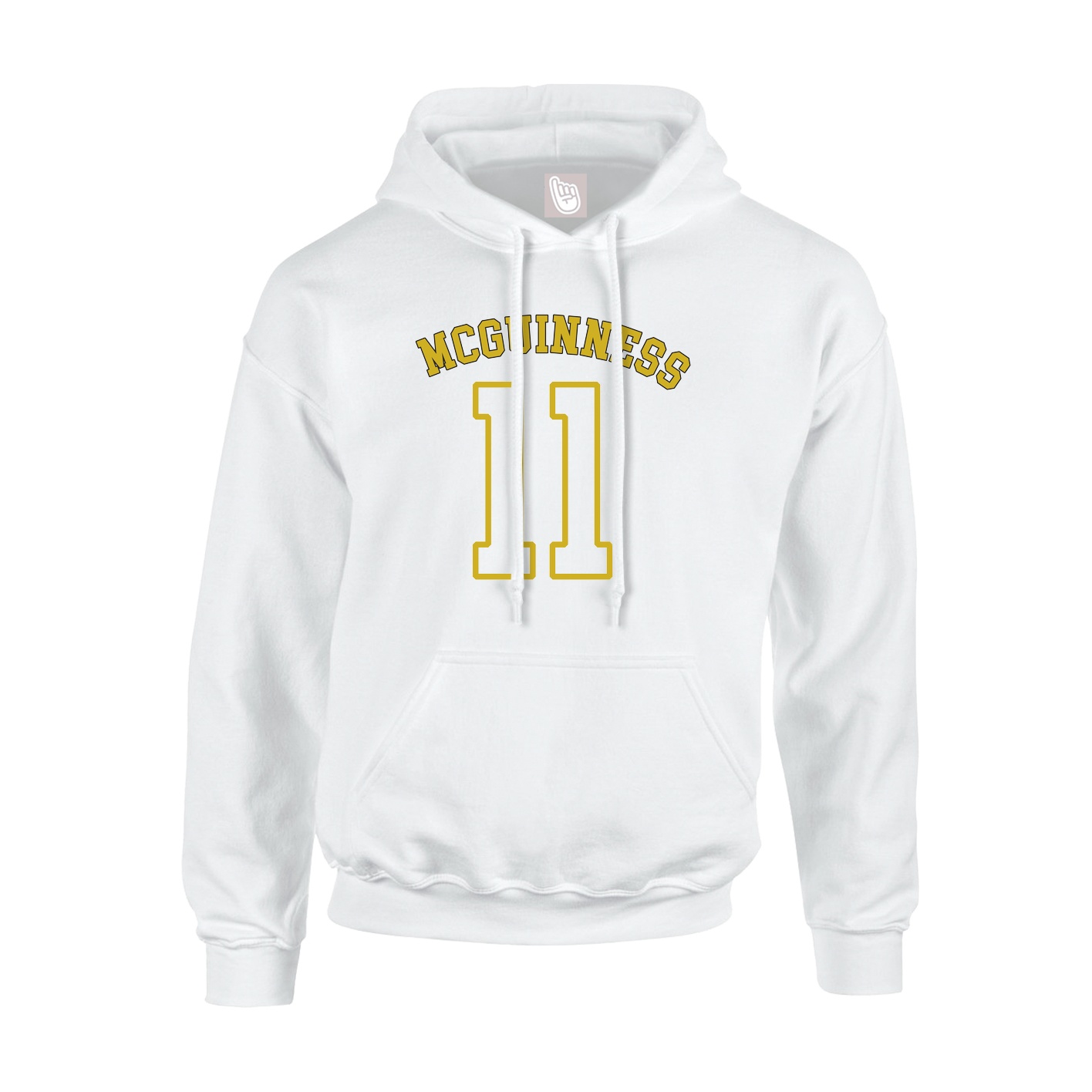 Hoodie — Shirsey Arch in White