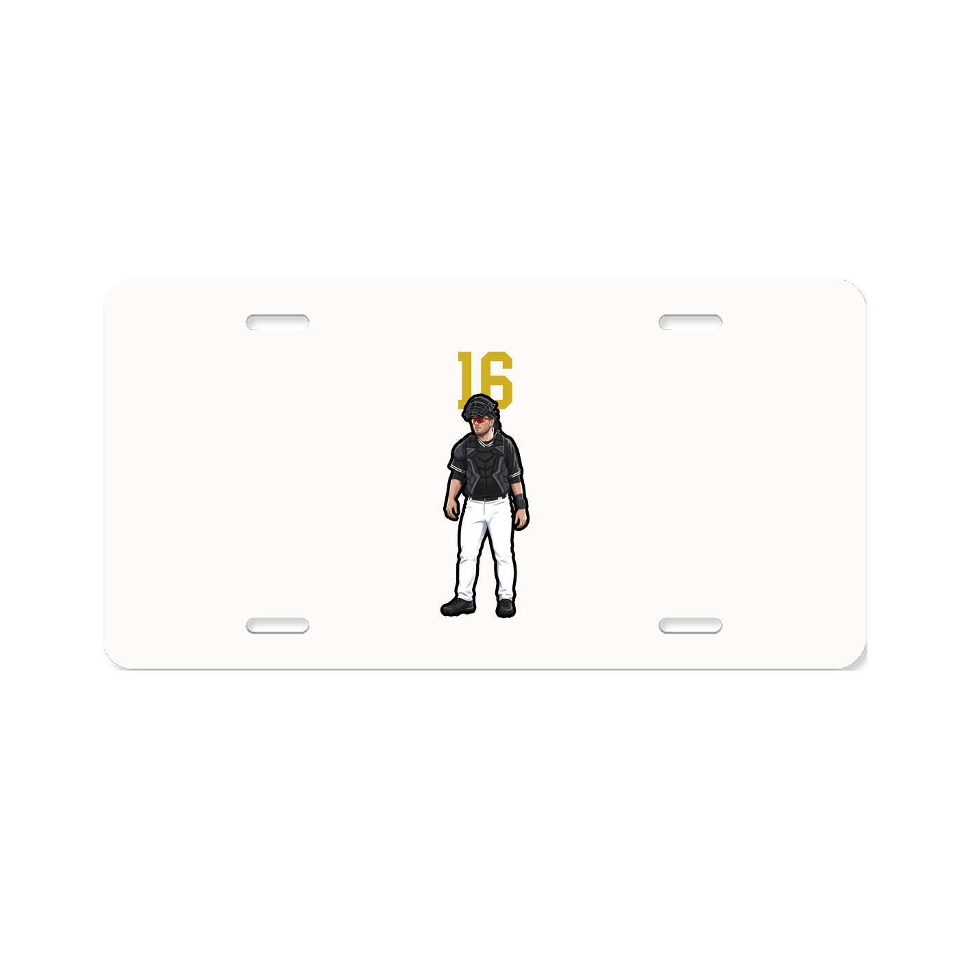 Aluminum License Plate