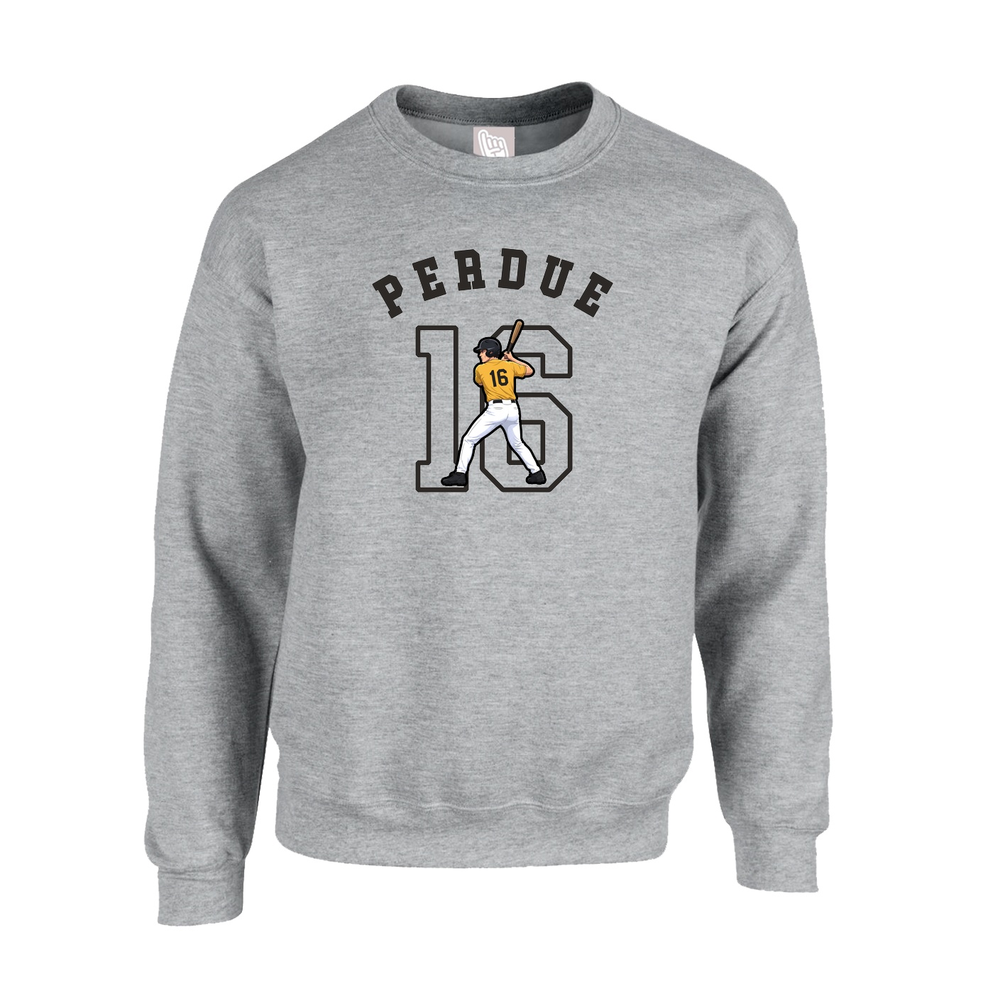 Fleece Crew — Shirsey Arch in Grey