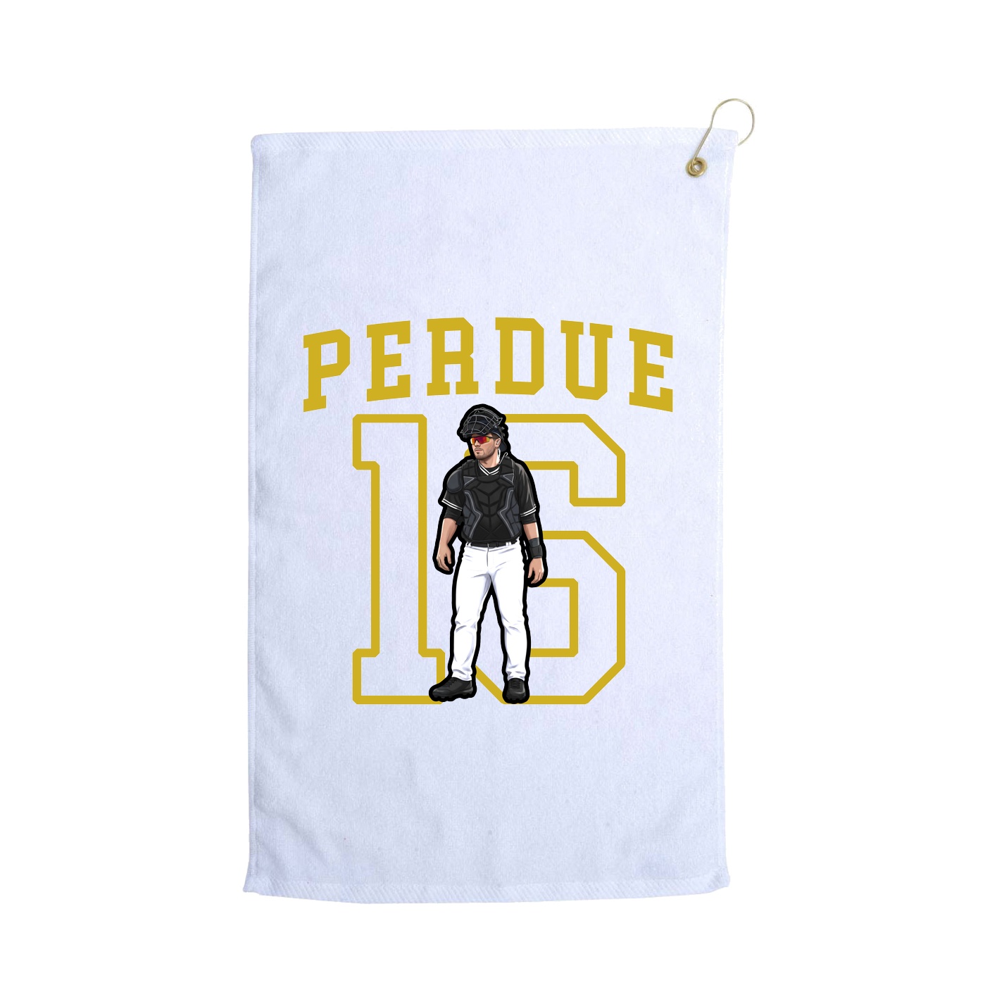 Golf Towel — Shirsey in White