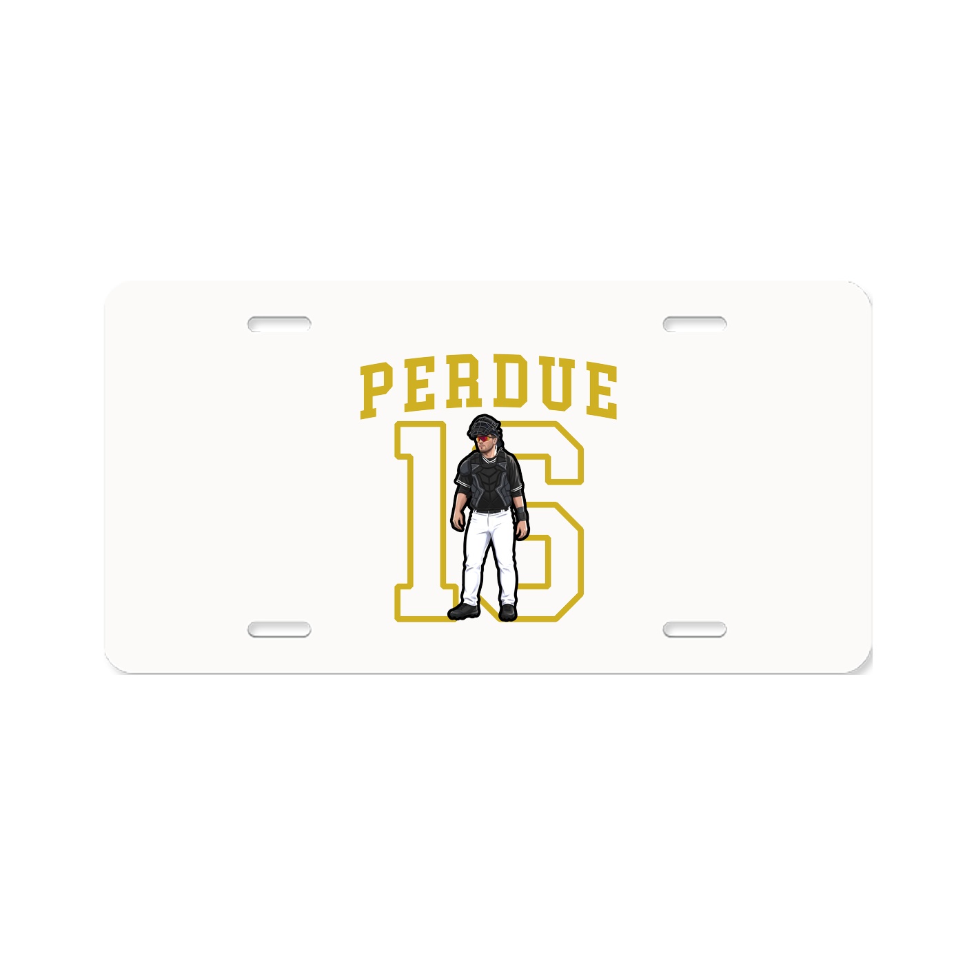 Aluminum License Plate