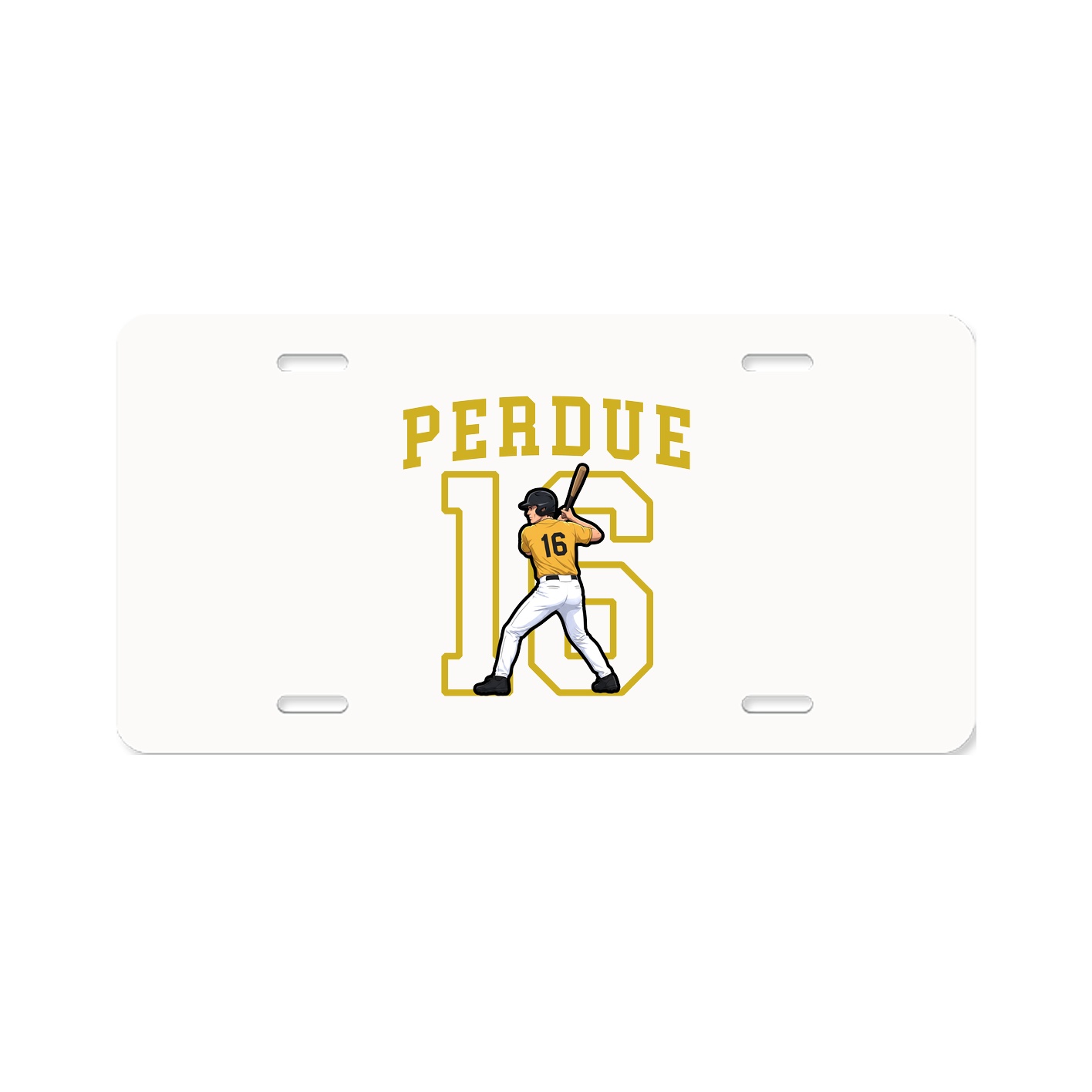 Aluminum License Plate