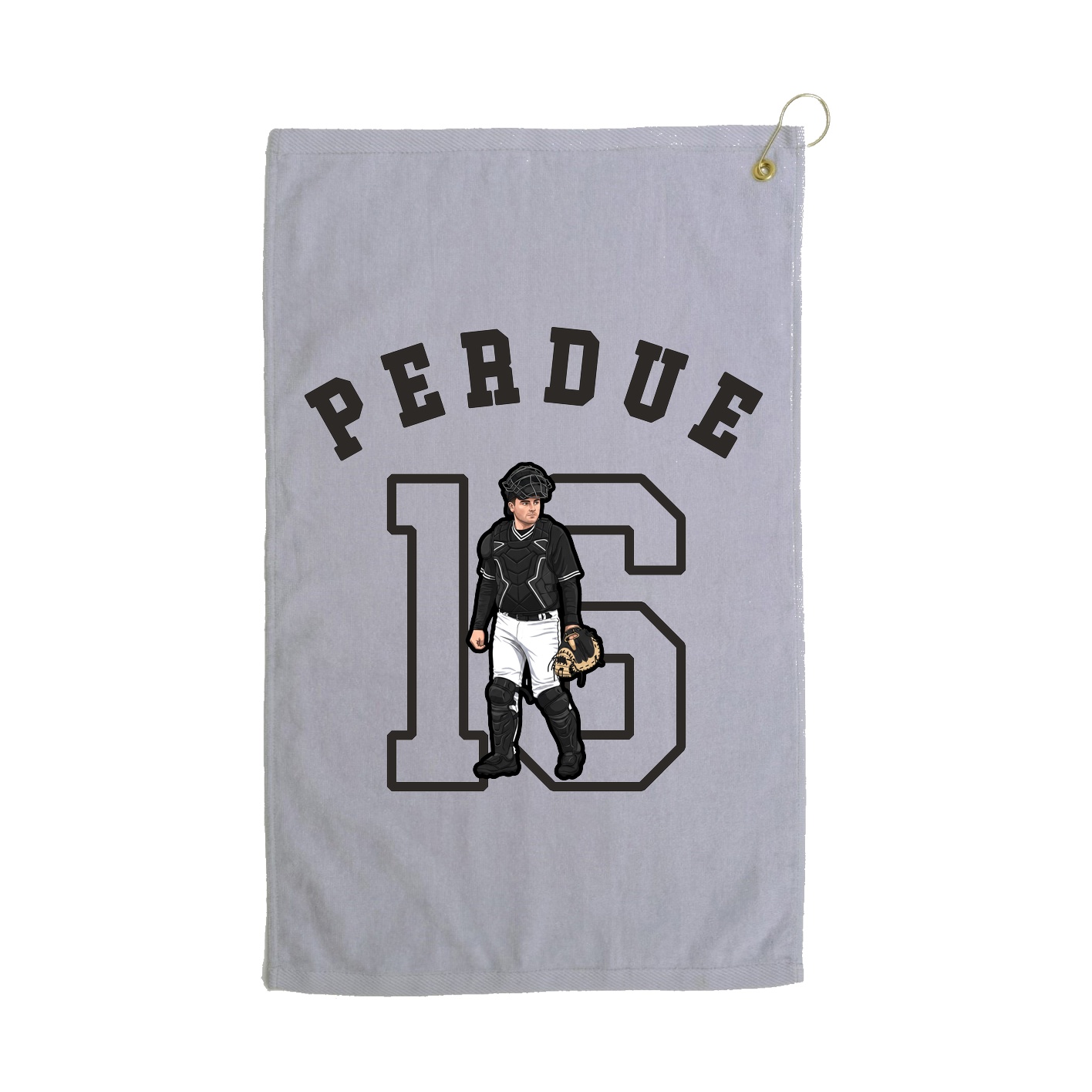 Golf Towel — Shirsey Arch in Grey