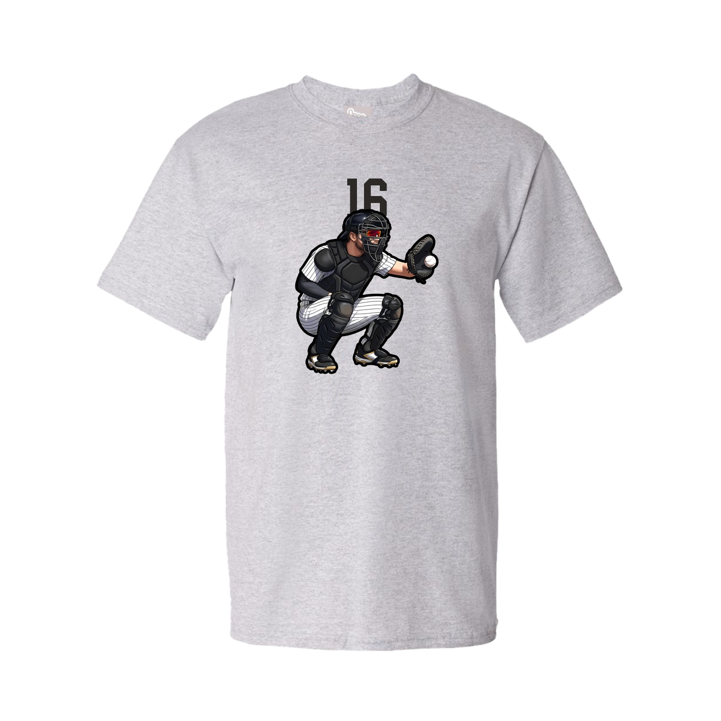 Tee — Number Top in Grey