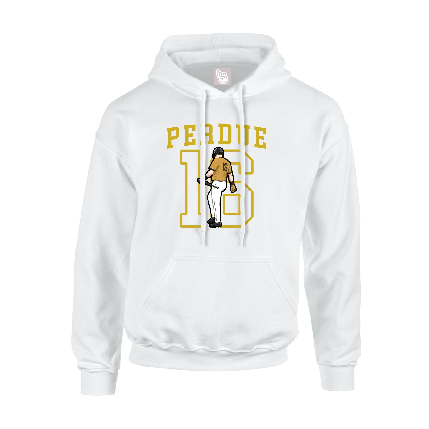 Hoodie — Shirsey in White
