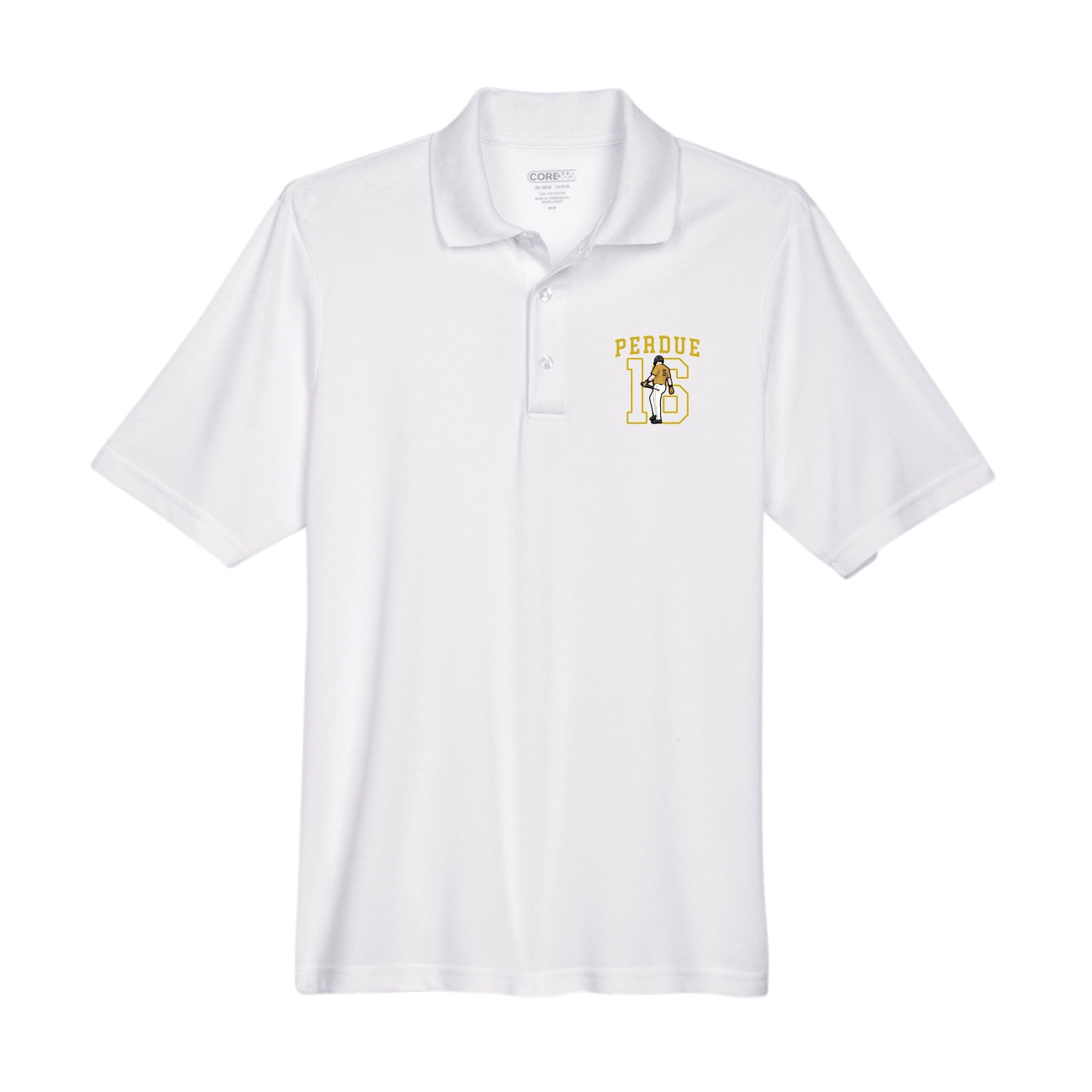 Performance Polo — Shirsey in White