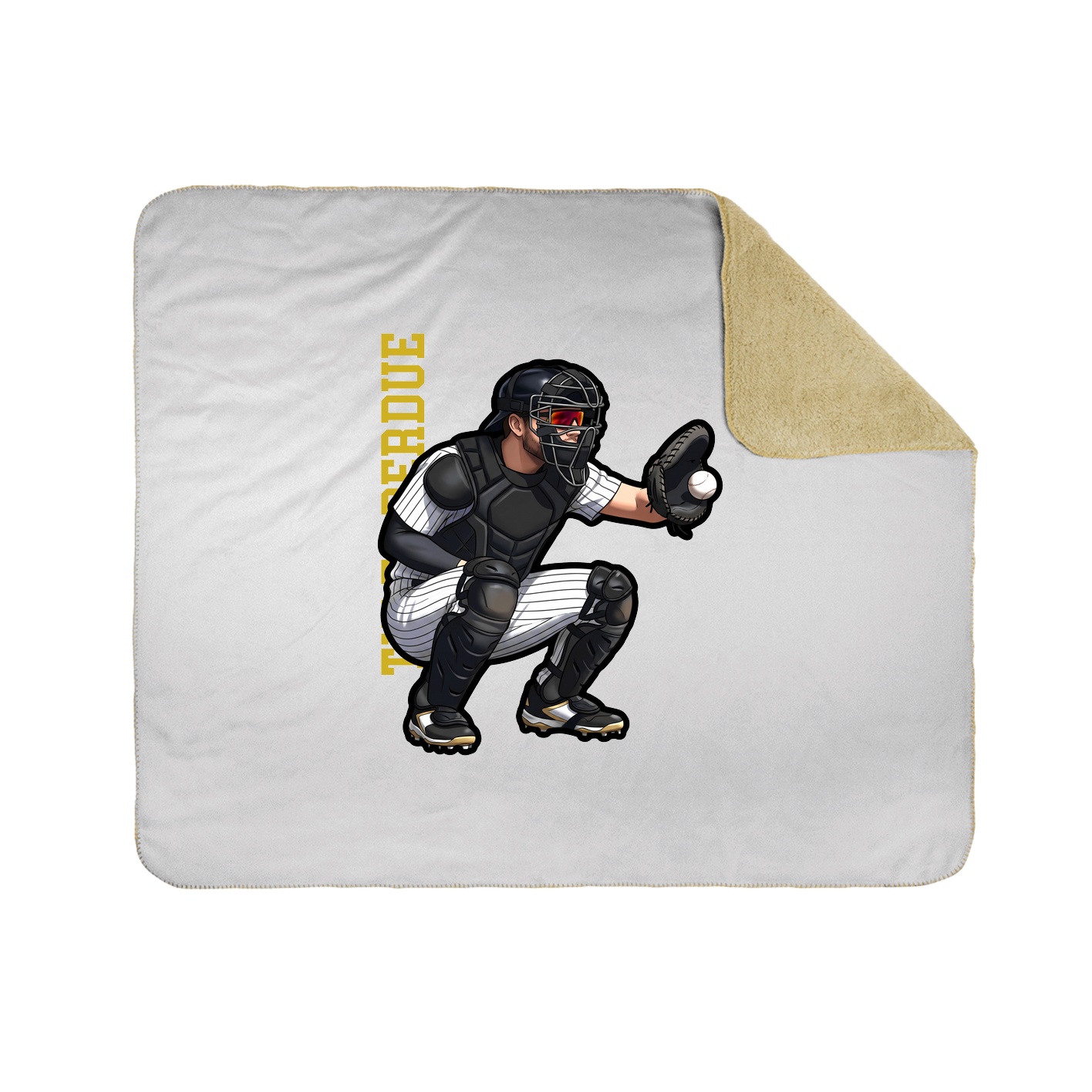 50x60 Sherpa Lined Throw Blanket