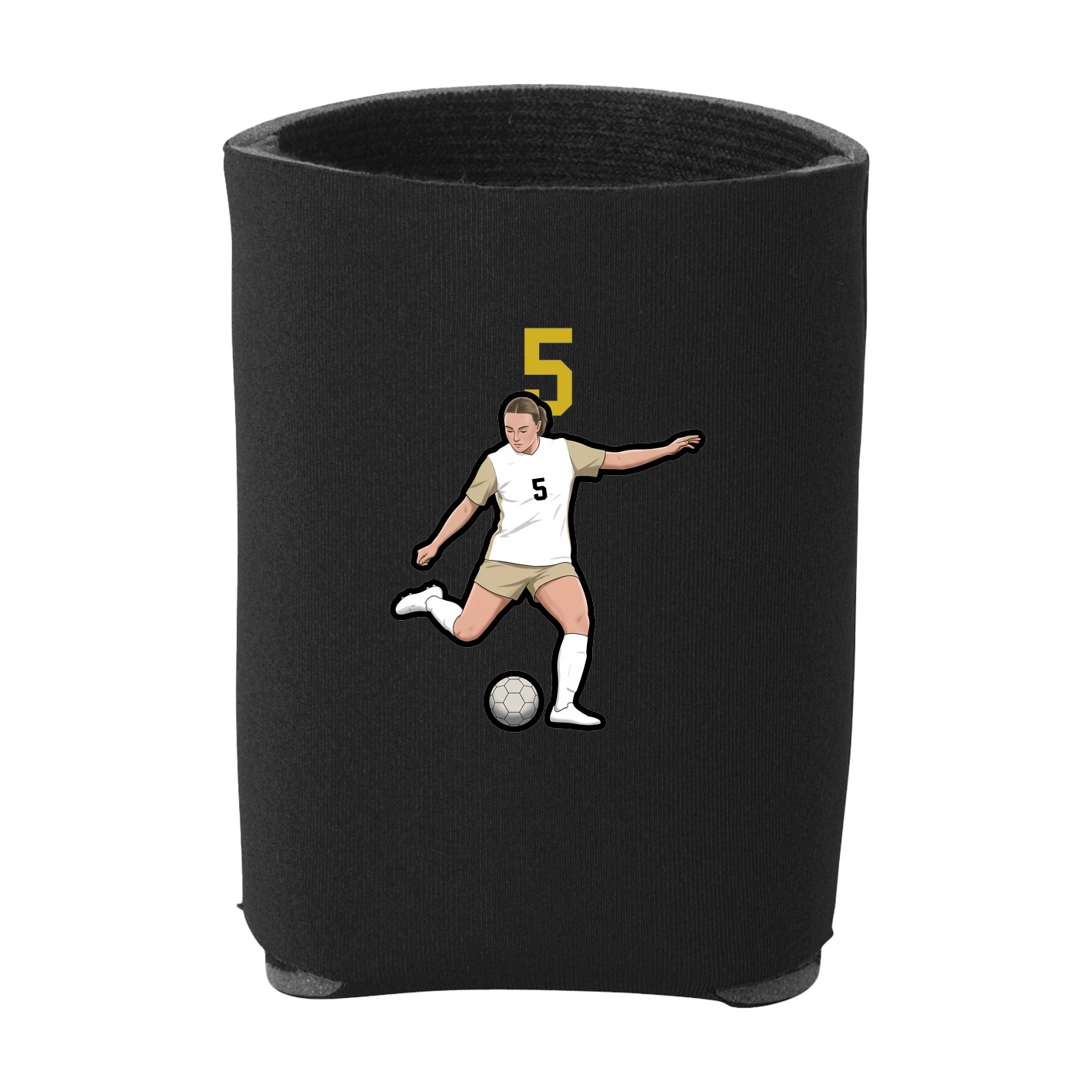 Can Holder — Number Top in Black