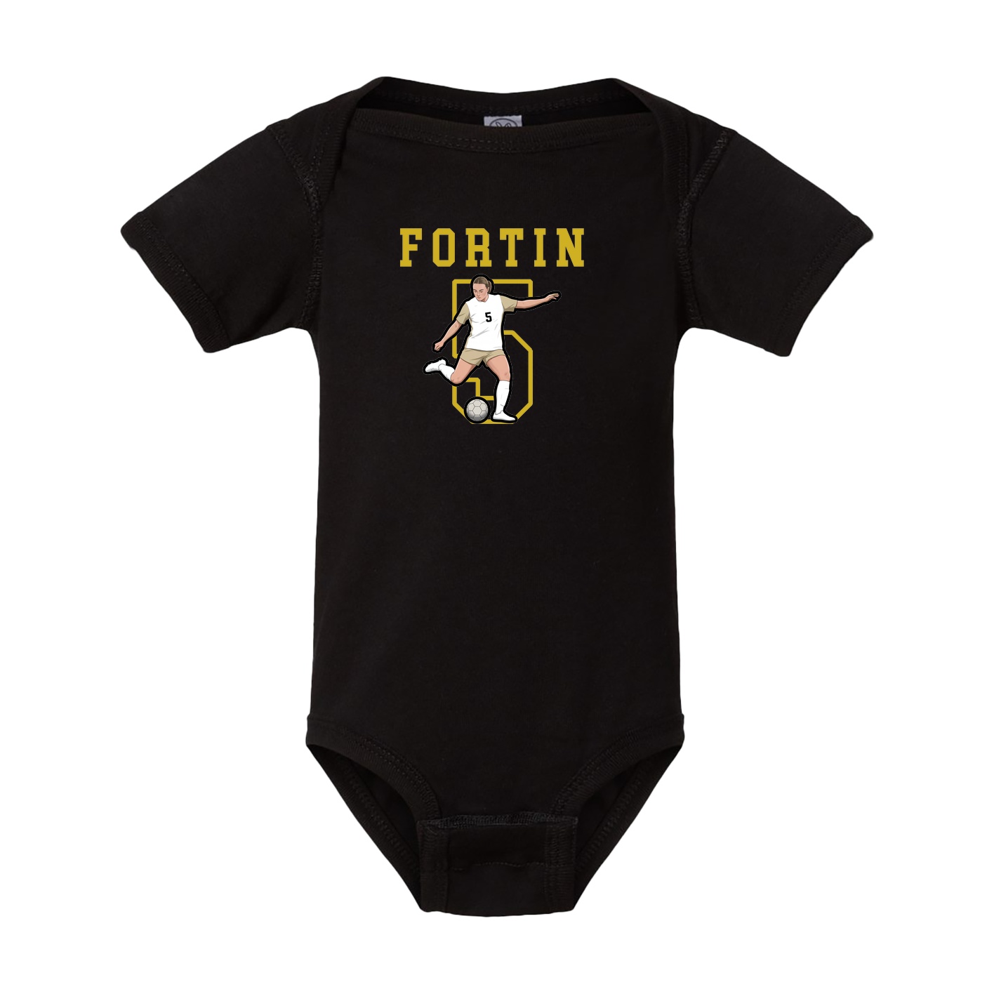 Baby Onesie — Shirsey in Black