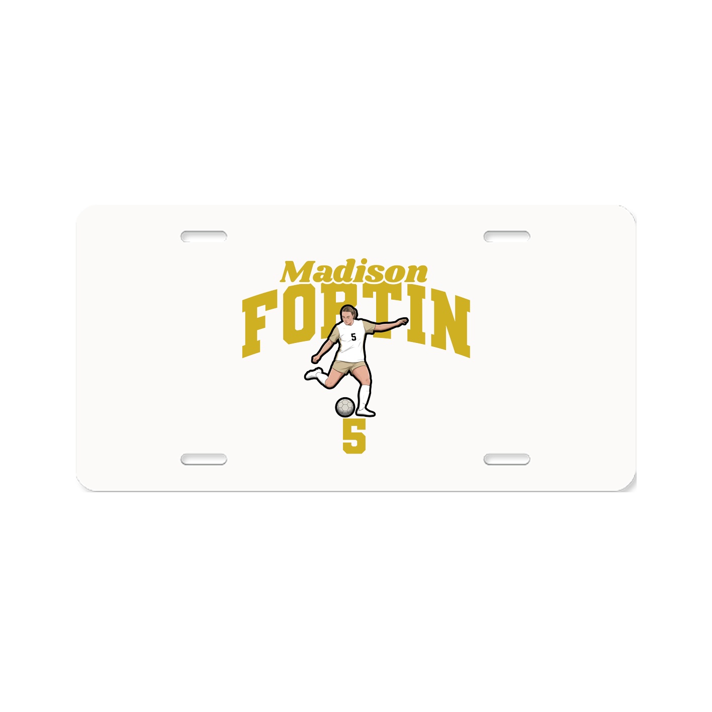 License Plate — Signature Arch in Classic