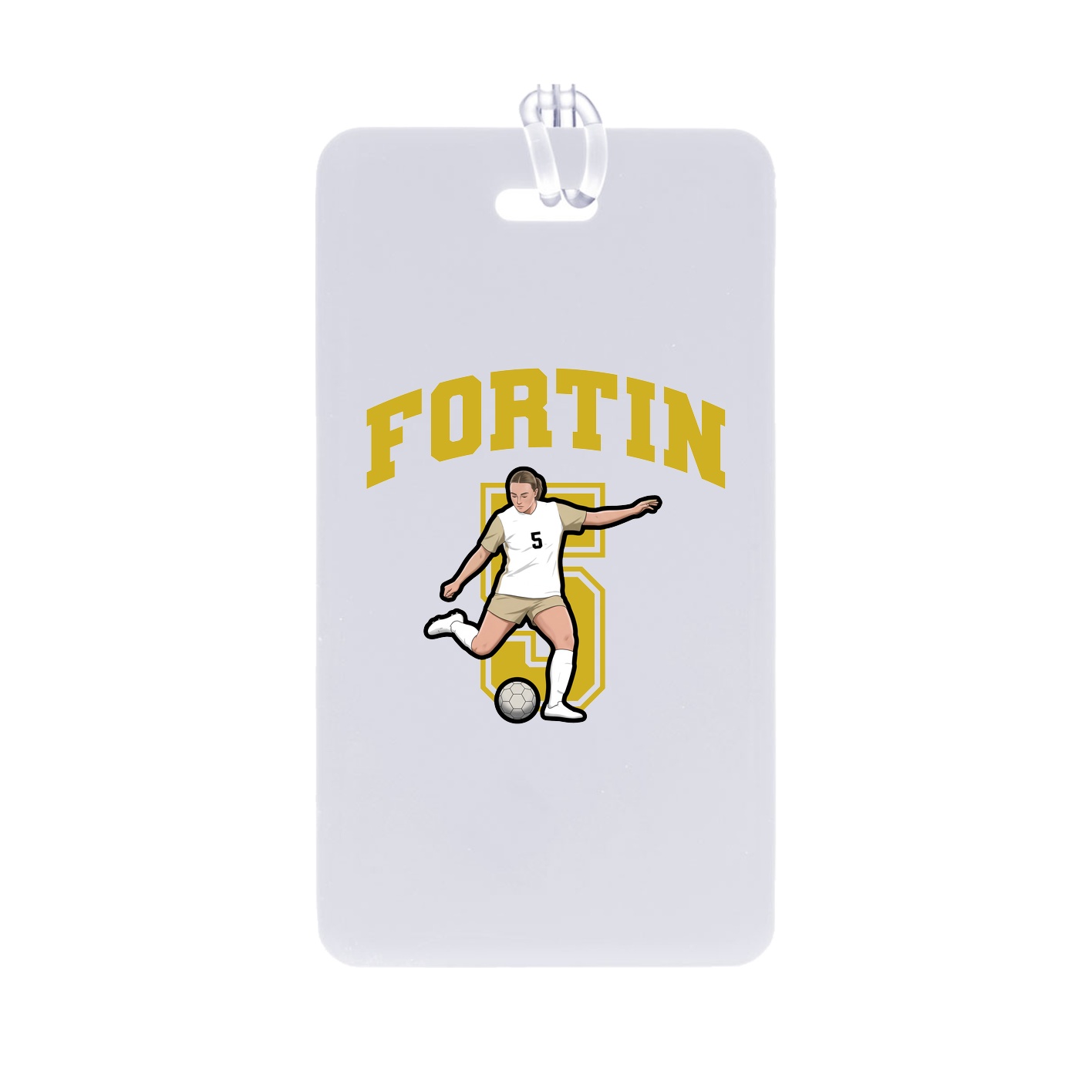 Bag Tag — Number in Classic