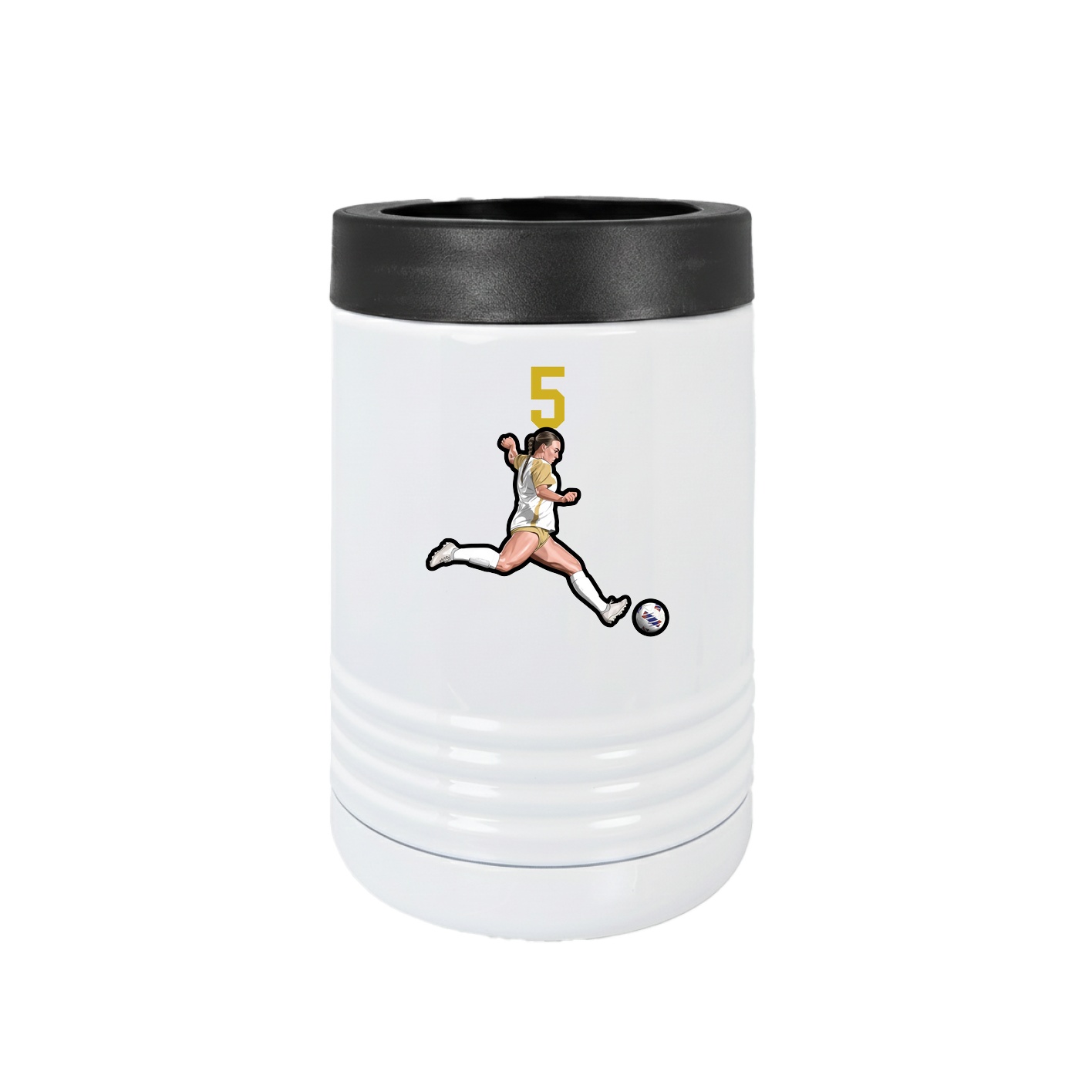 Beverage Holder — Number Top in White