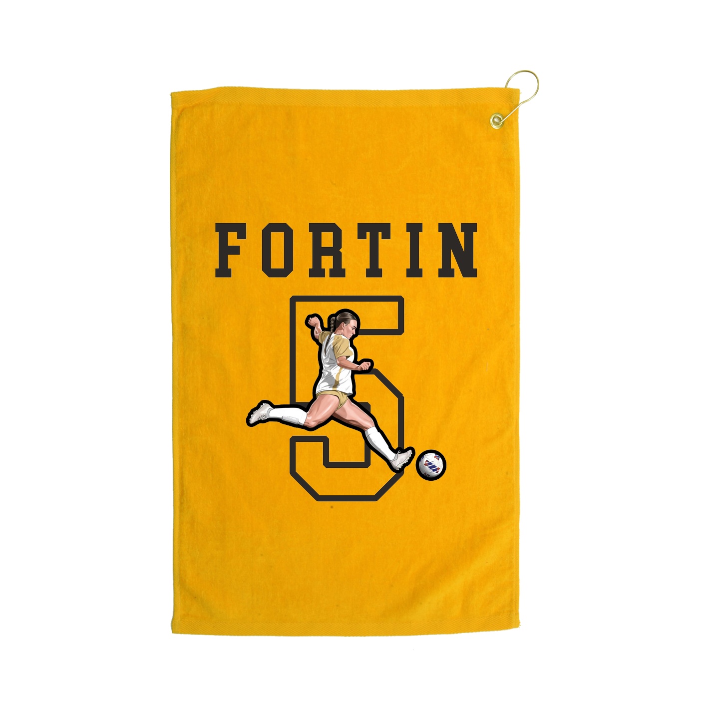 Golf Towel — Shirsey in Gold