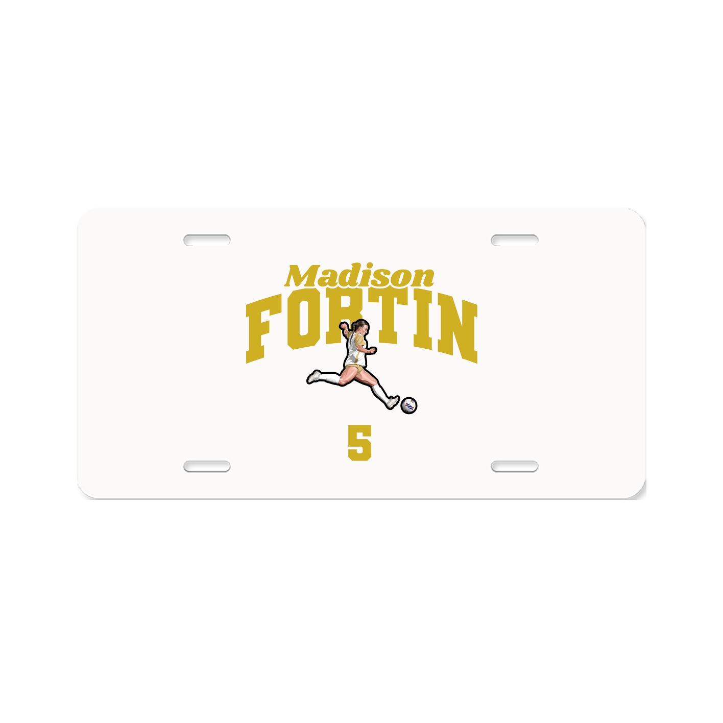 License Plate — Signature Arch in Classic