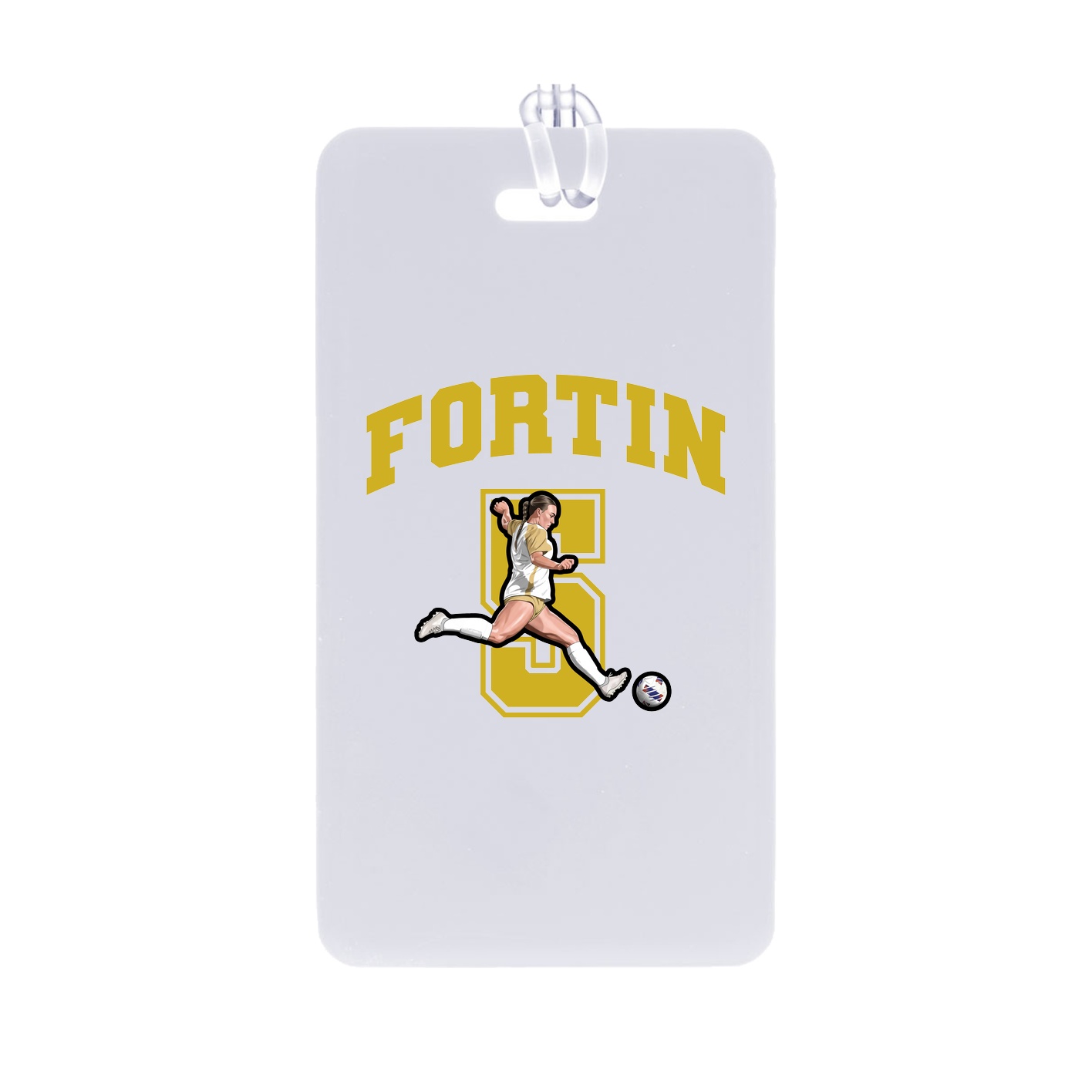 Bag Tag — Number in Classic