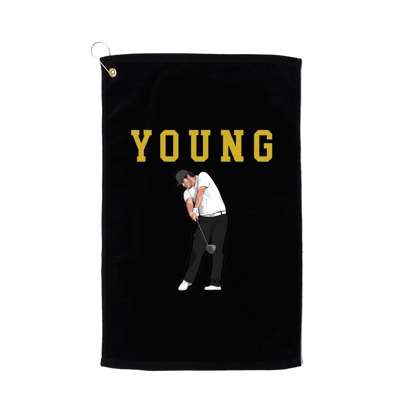 Golf Towel — Shirsey in Black