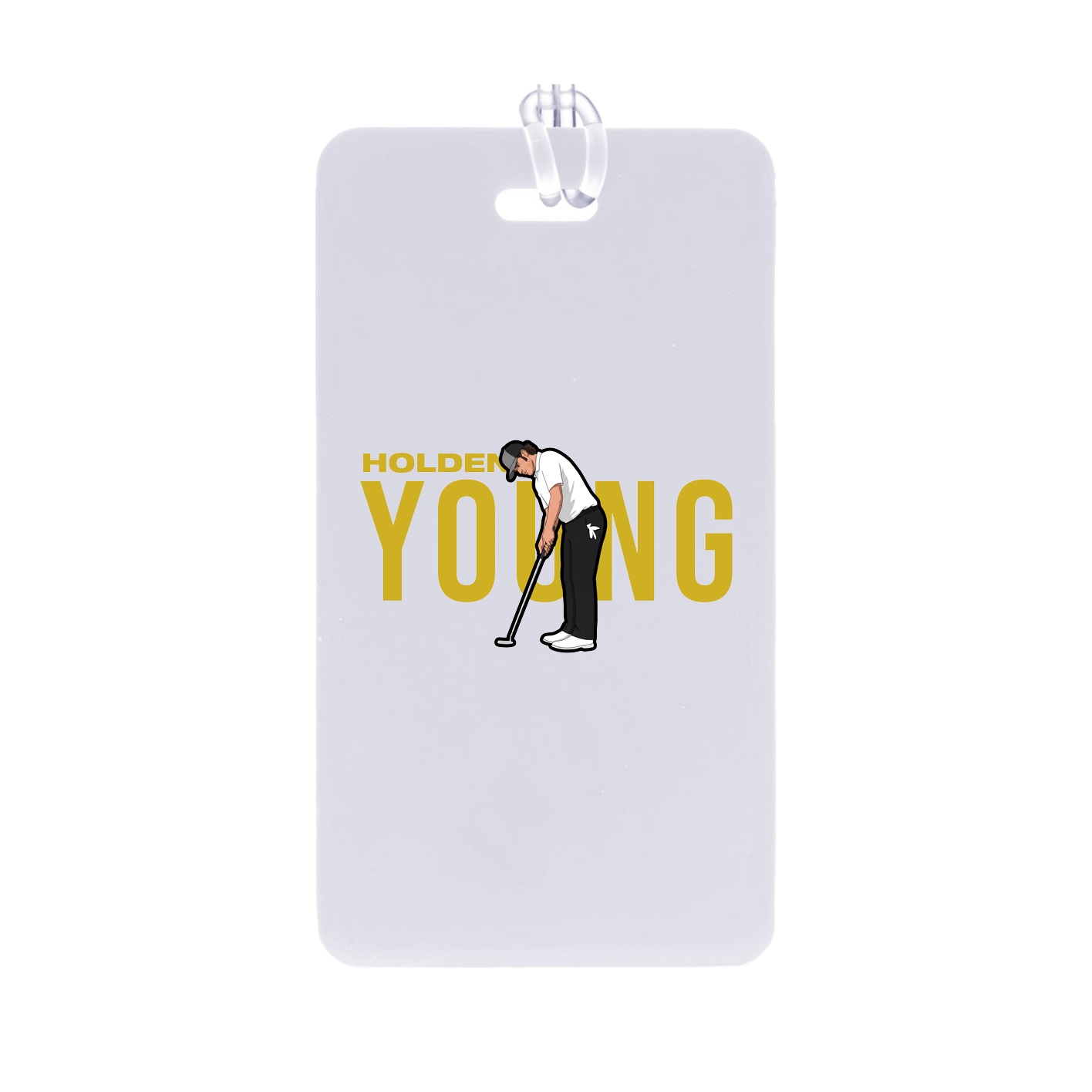 Bag Tag — Player Name in Classic