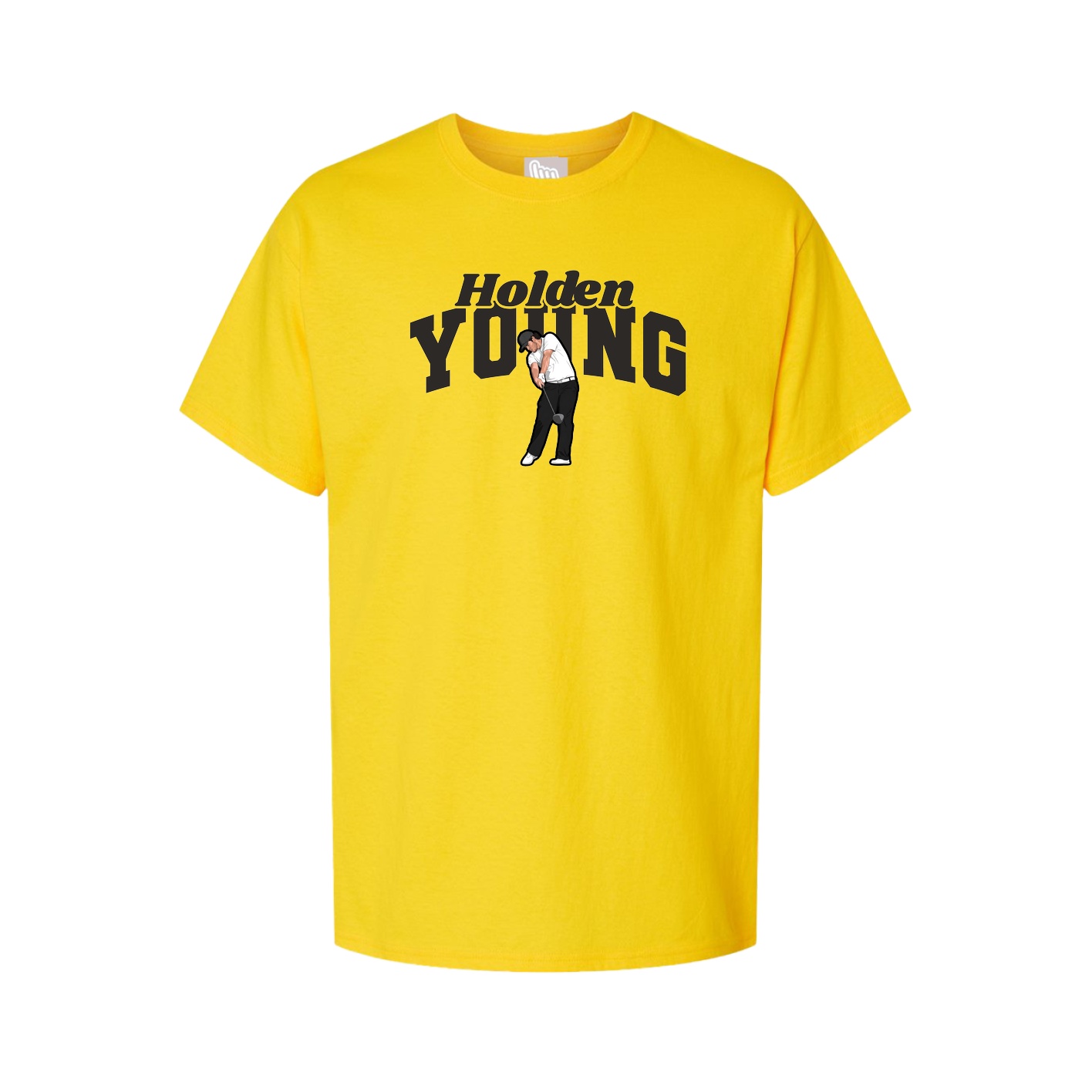 Youth Tee — Signature Arch in Gold