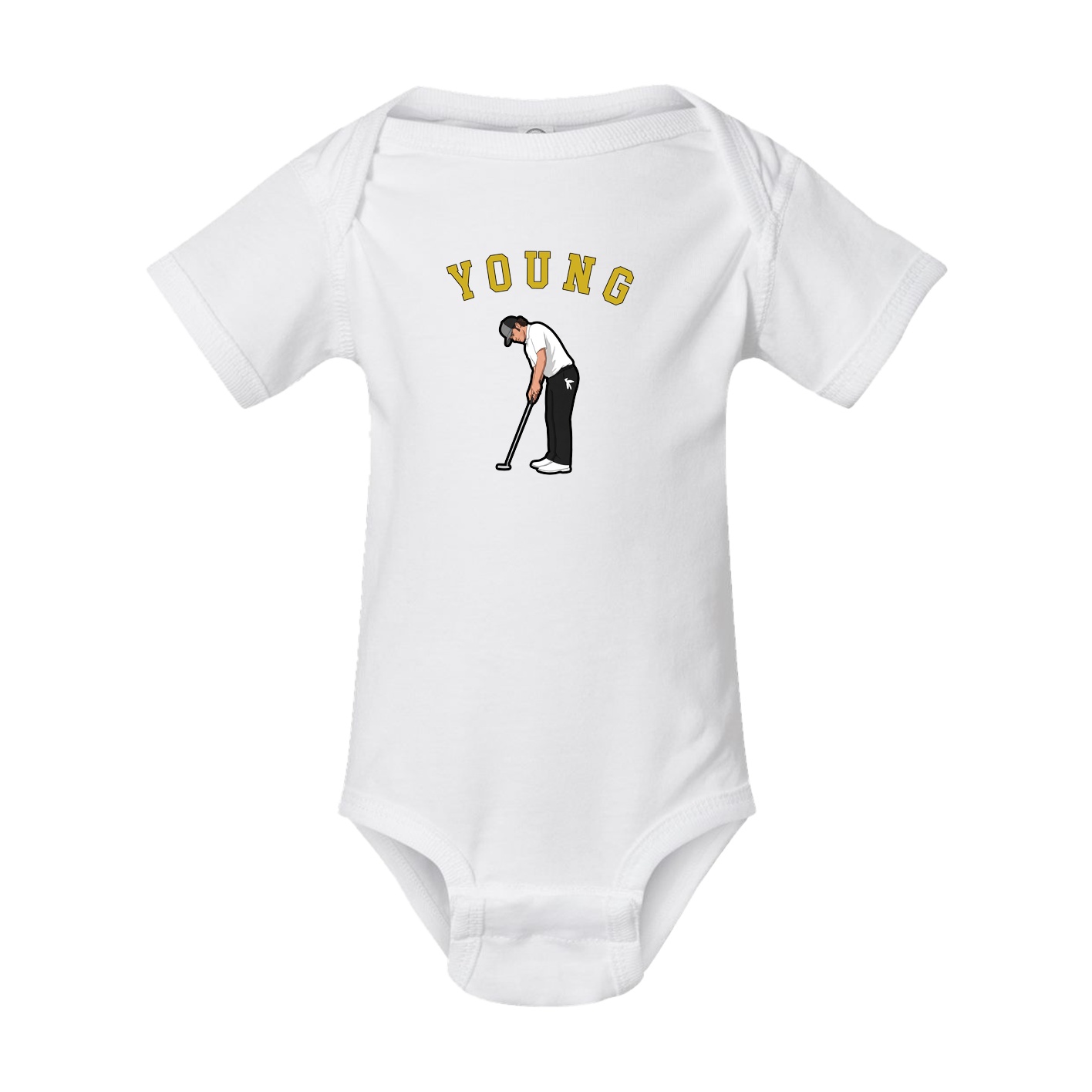 Baby Onesie — Shirsey Arch in White