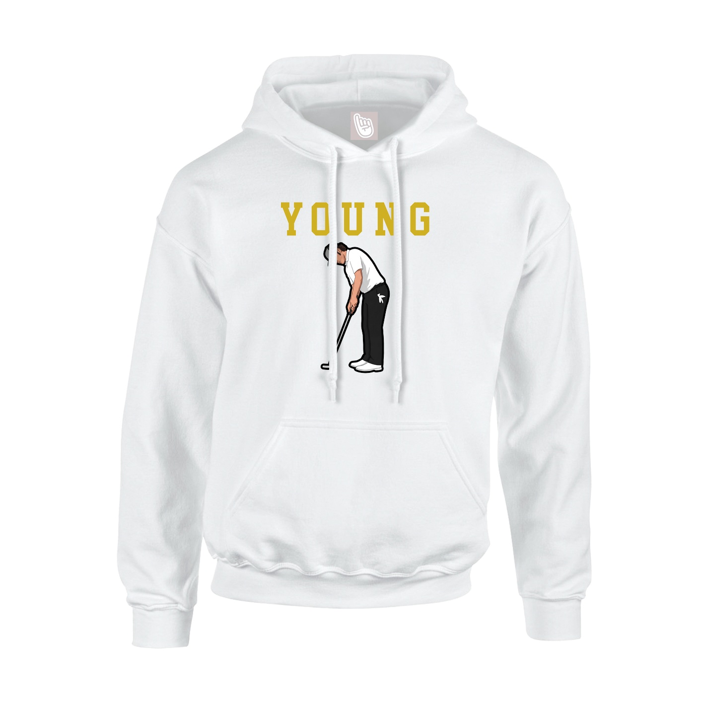 Youth Hoodie — Shirsey in White
