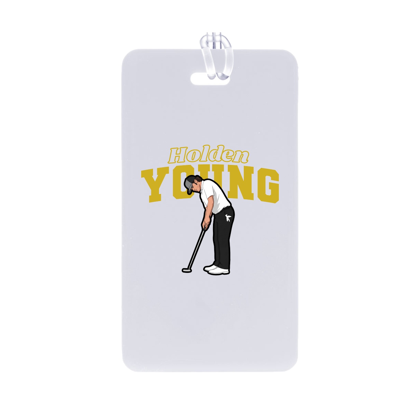 Bag Tag — Name Arch in Classic