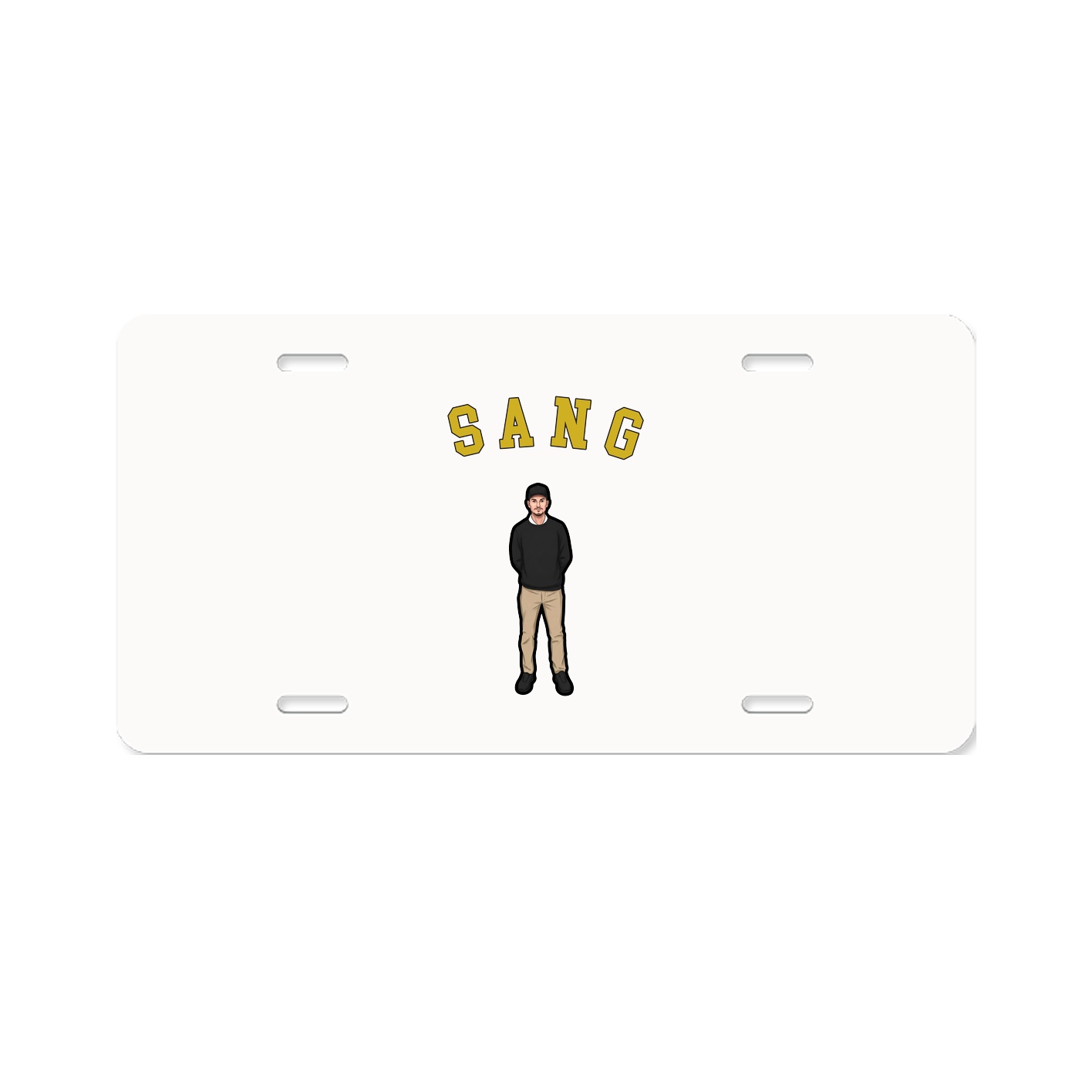 License Plate — Shirsey Arch in Classic