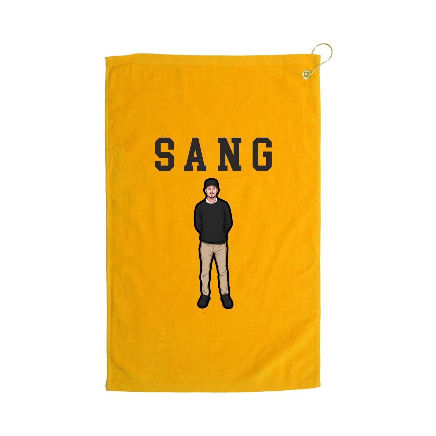 Golf Towel — Shirsey in Gold
