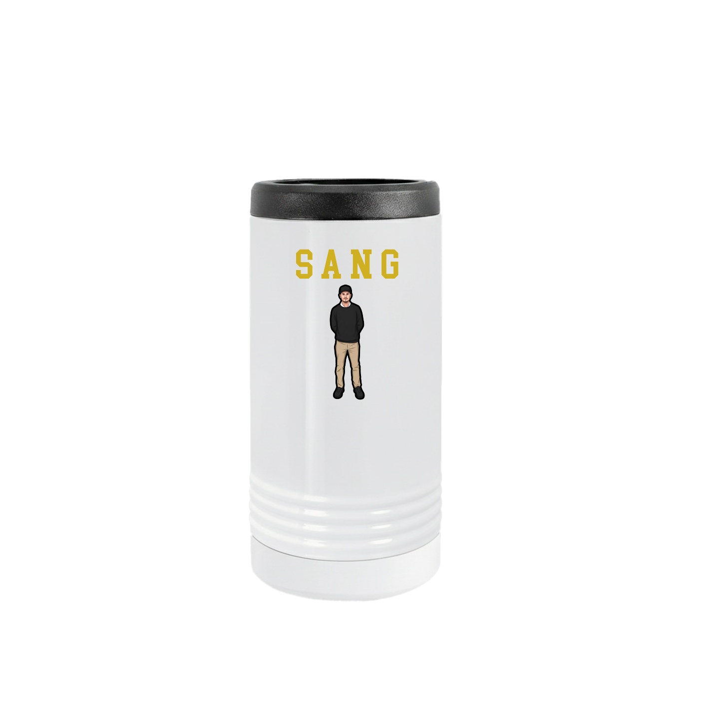 Slim Beverage Holder — Shirsey in White