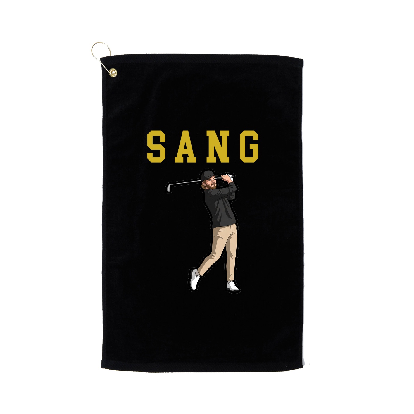 Golf Towel — Shirsey in Black