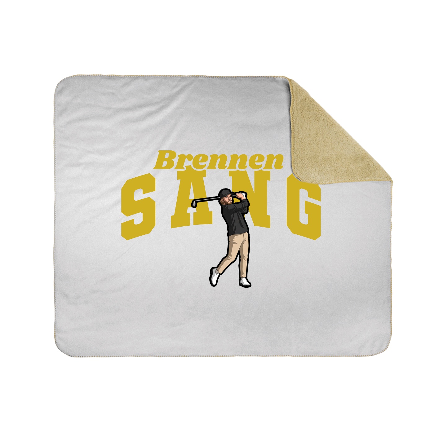 Throw Blanket — Signature Arch in White