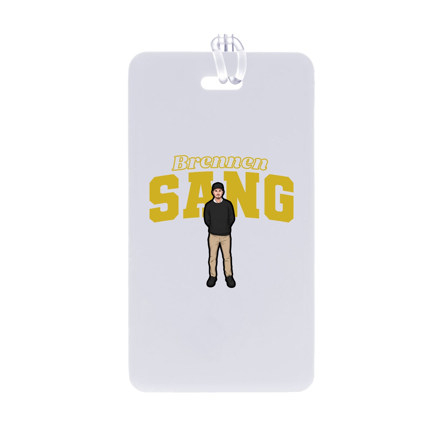 Bag Tag — Name Arch in Classic