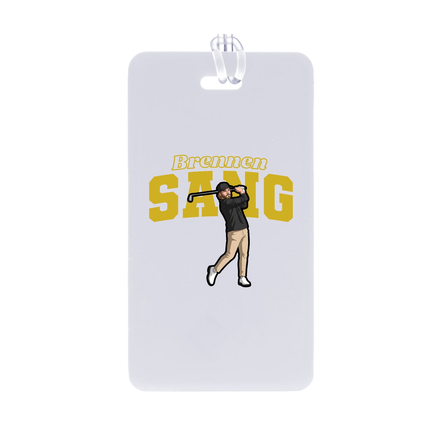Bag Tag — Name Arch in Classic