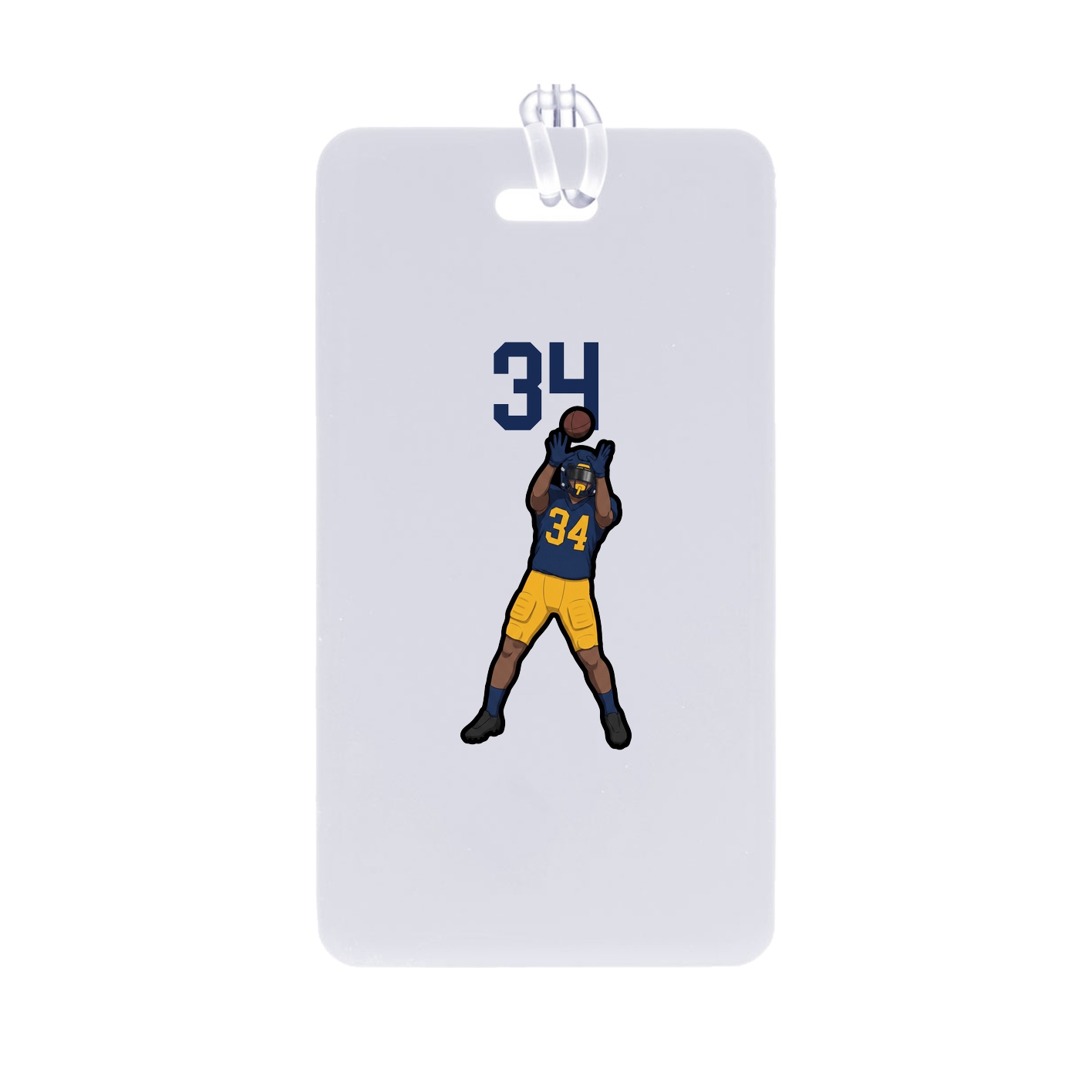 Bag Tag — Number Top in Classic