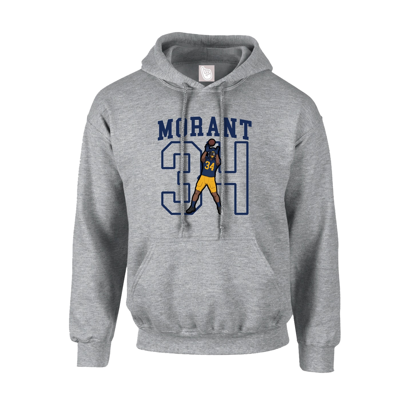 Hoodie — Shirsey in Grey