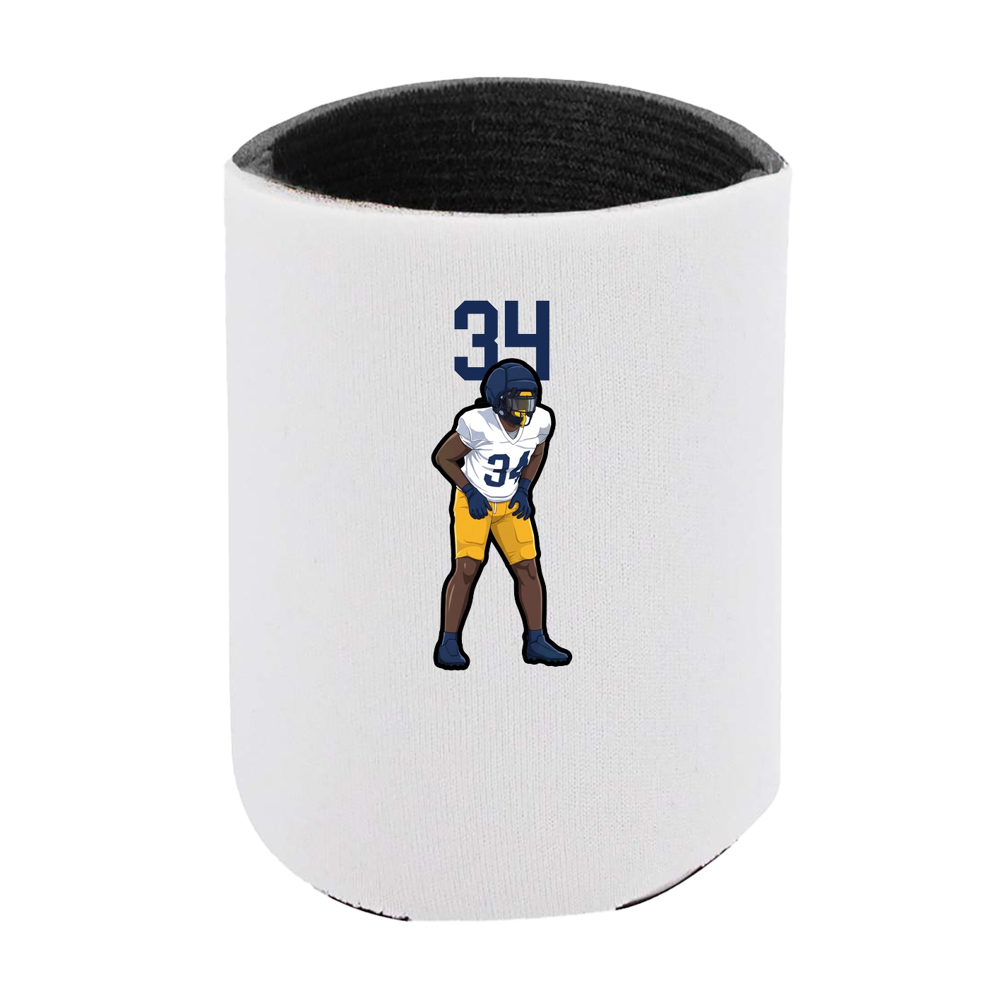 Can Holder — Number Top in White
