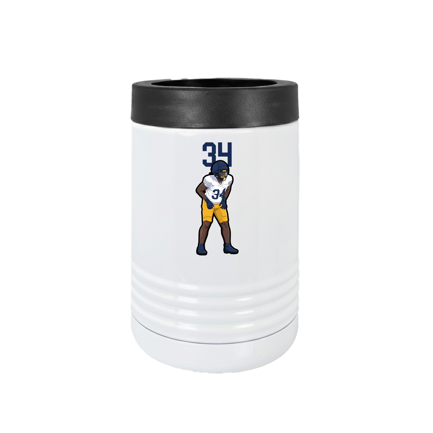 Beverage Holder — Number Top in White