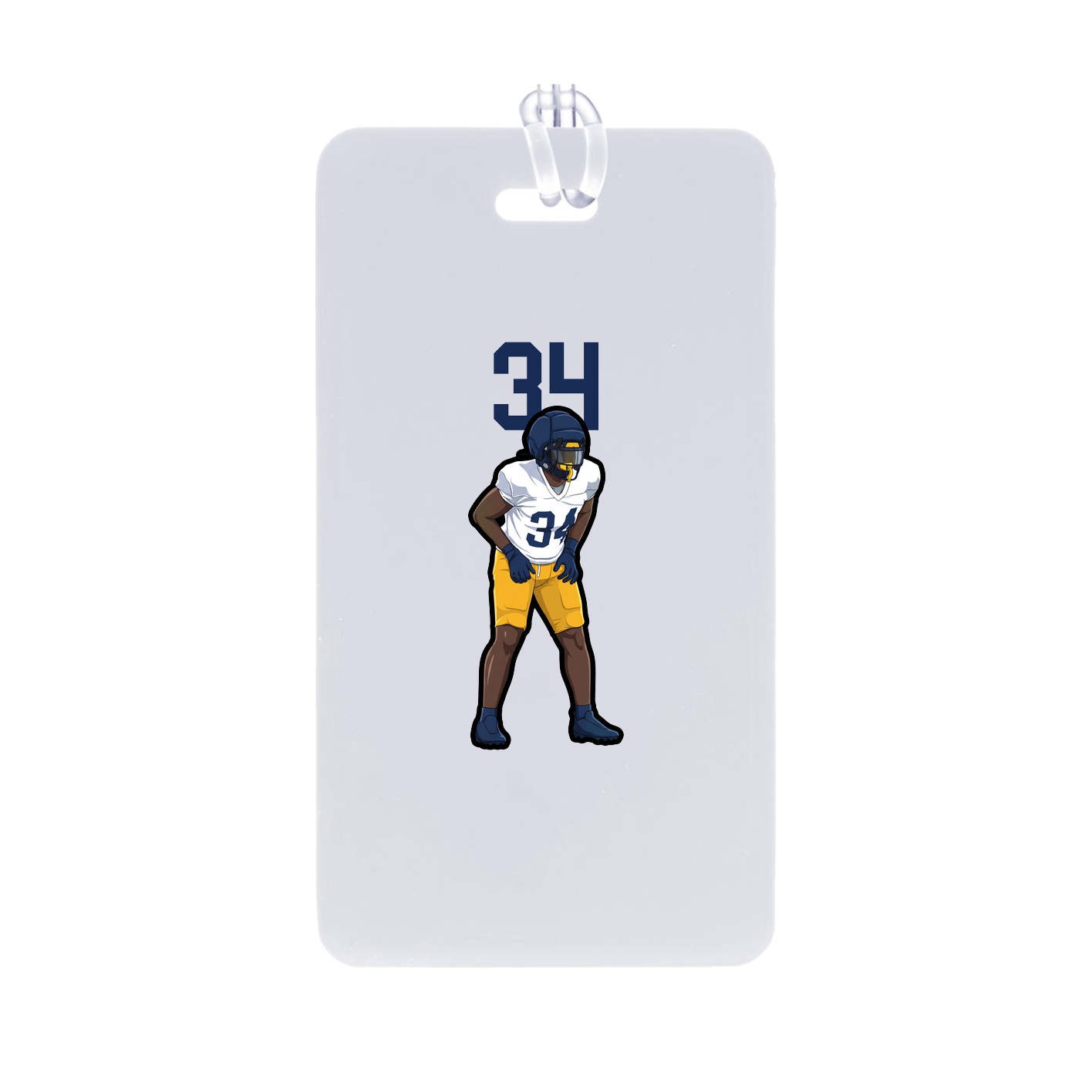 Bag Tag — Number Top in Classic