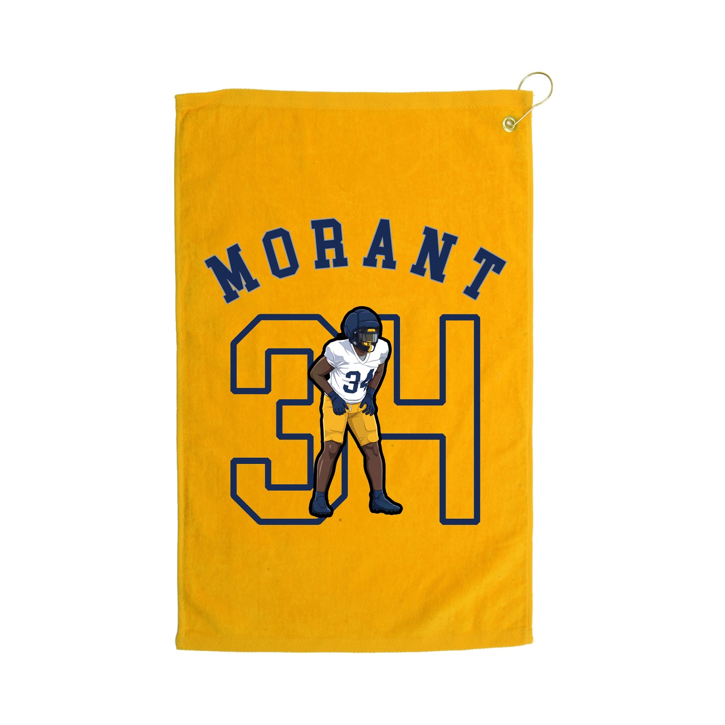 Golf Towel — Shirsey Arch in Gold