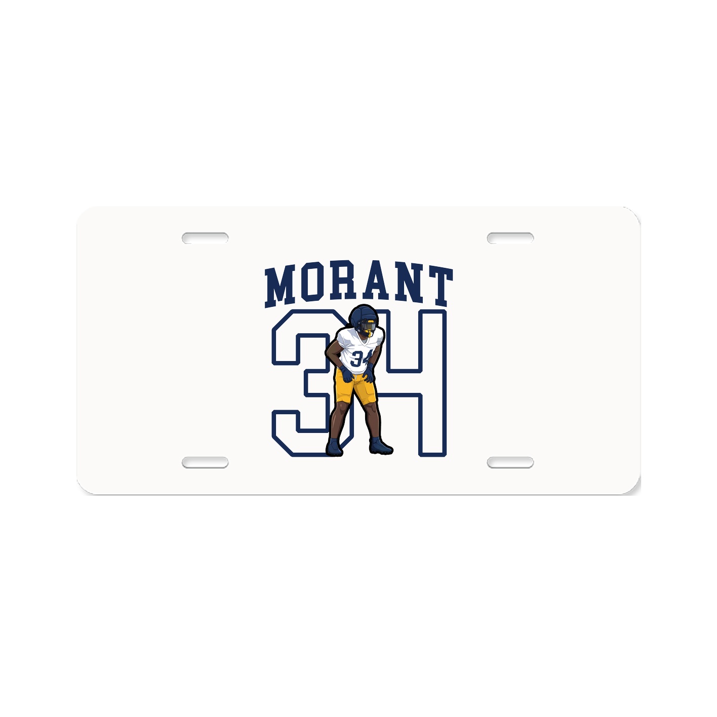 License Plate — Shirsey in Classic