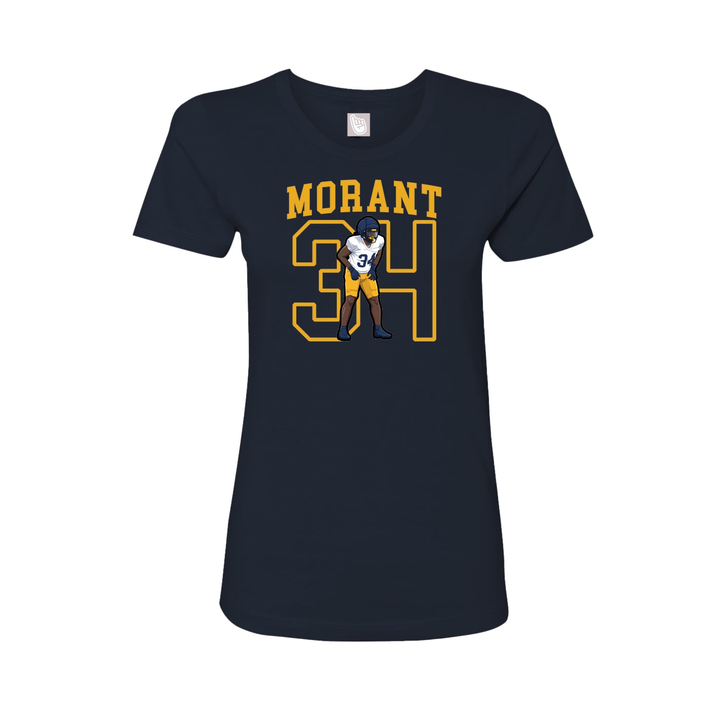 Fitted Women's Tee — Shirsey in Navy