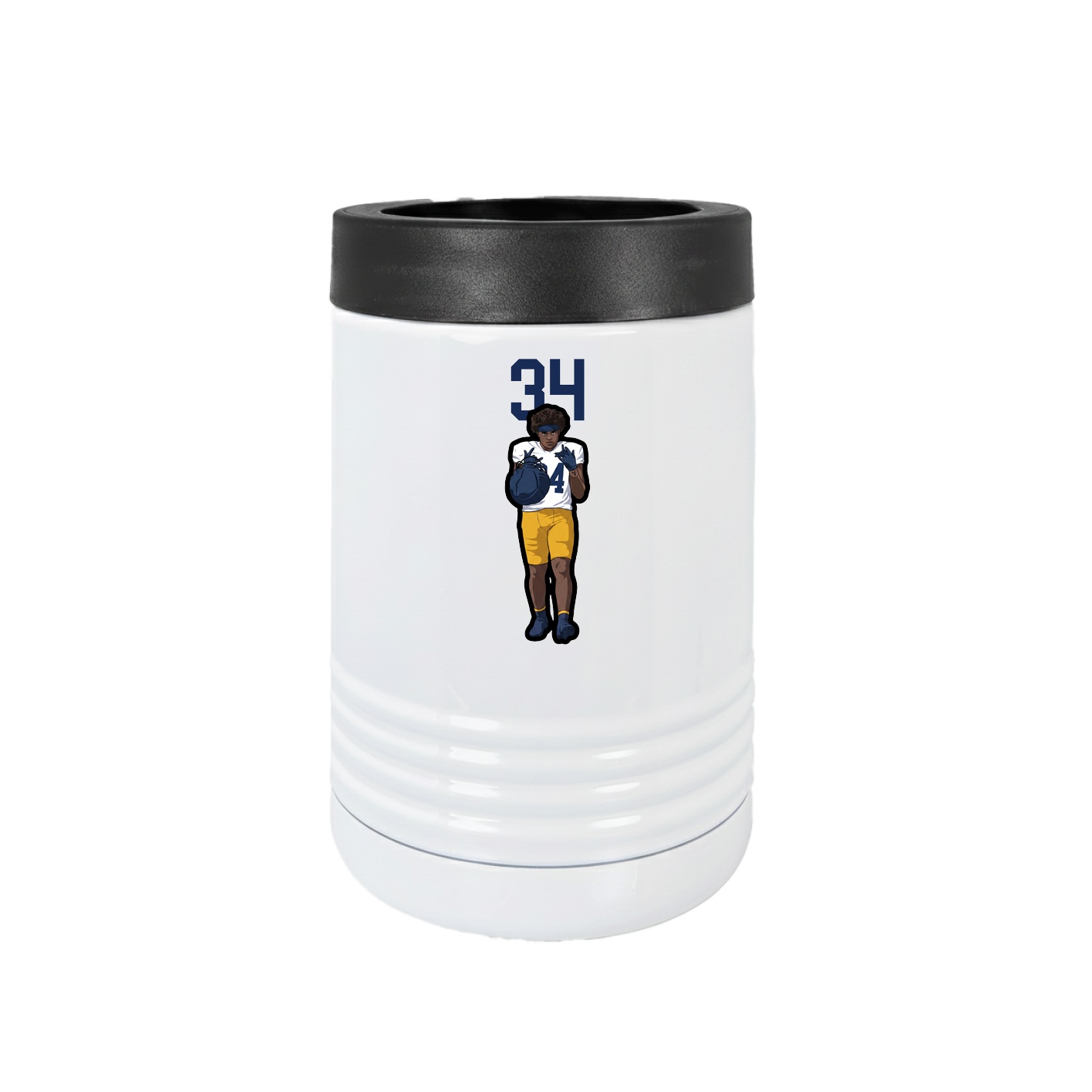 Beverage Holder — Number Top in White