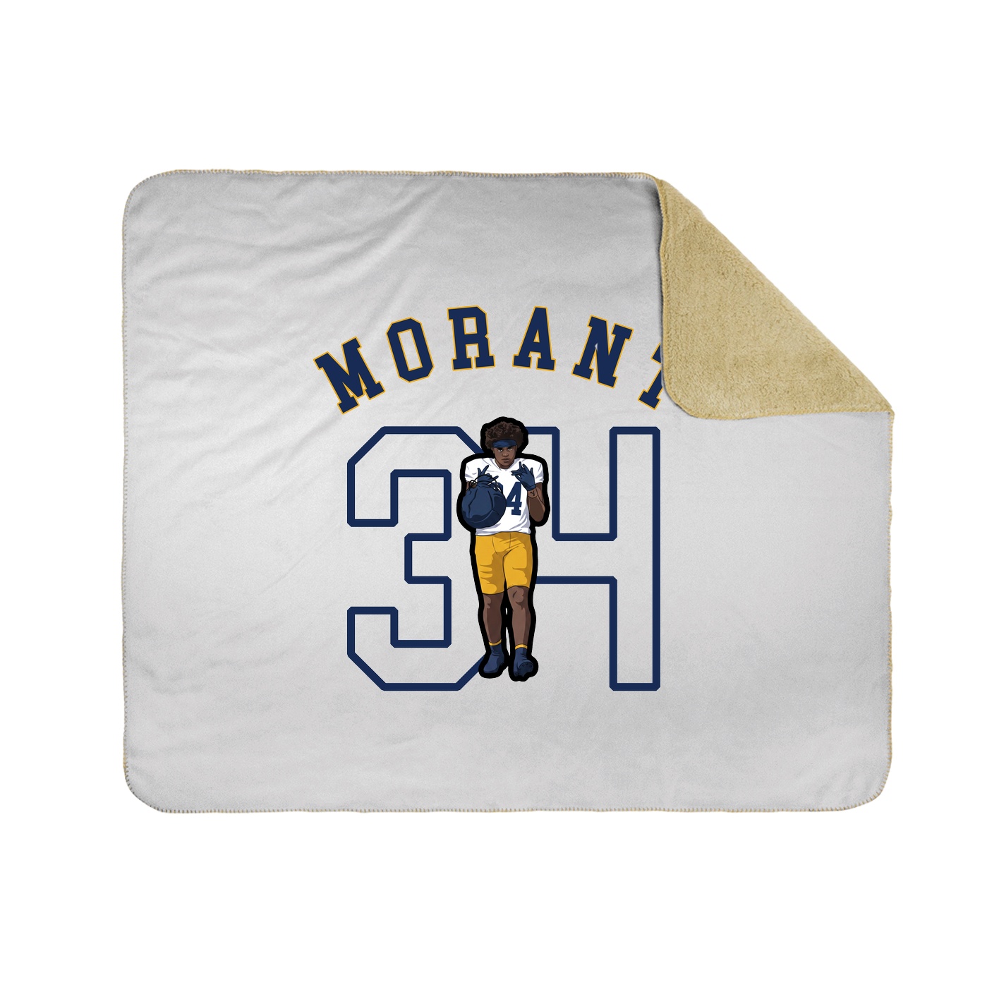 Throw Blanket — Shirsey Arch in White