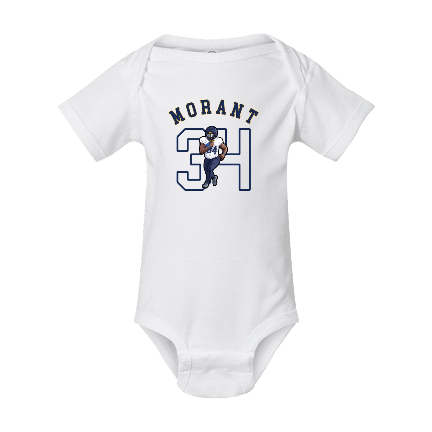 Baby Onesie — Shirsey Arch in White