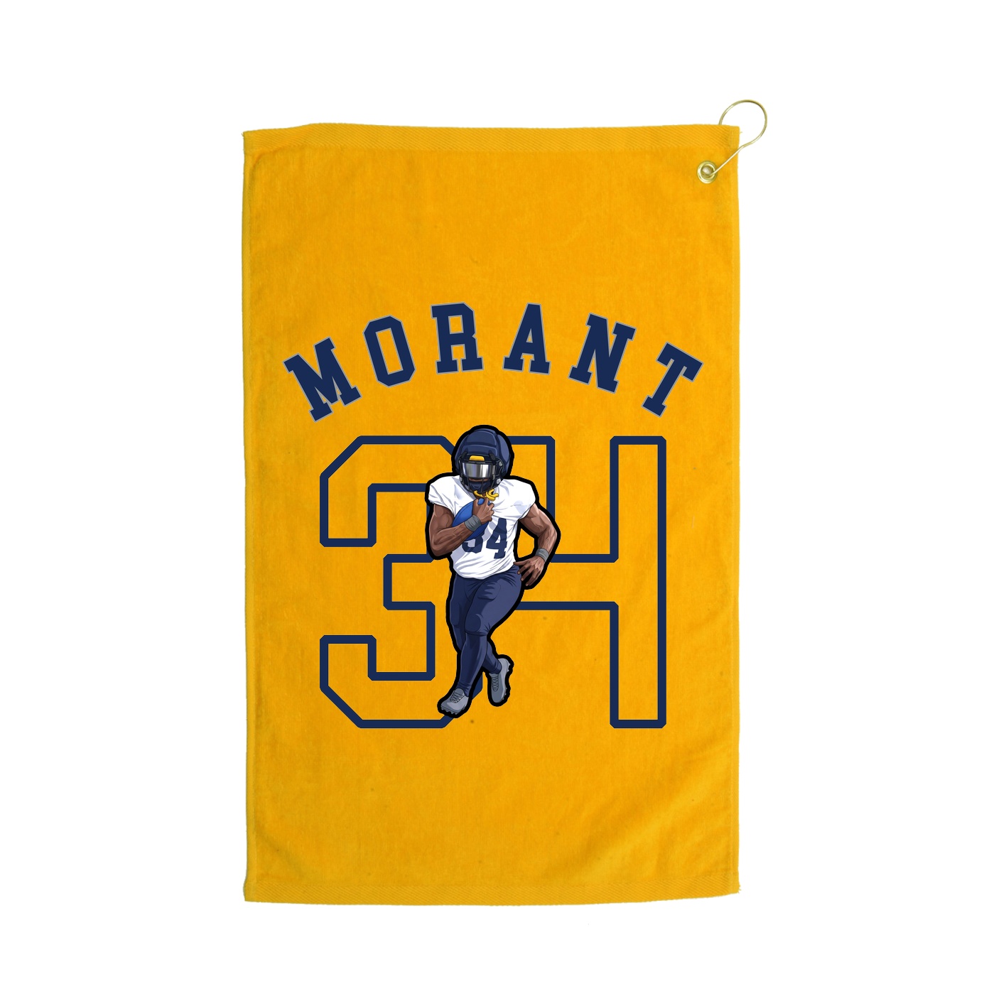 Golf Towel — Shirsey Arch in Gold
